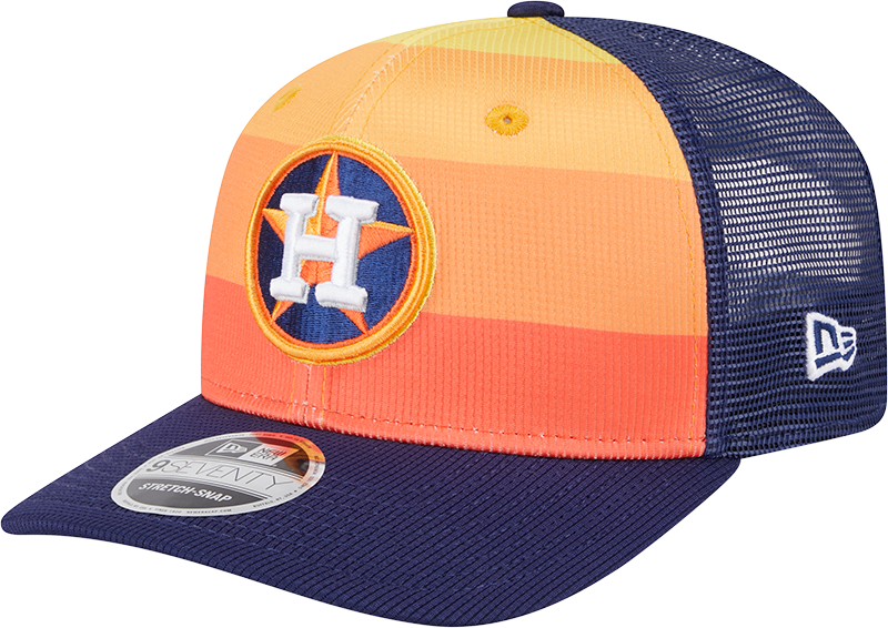 Houston Astros 2025 Batting Practice 9SEVENTY Trucker Hat