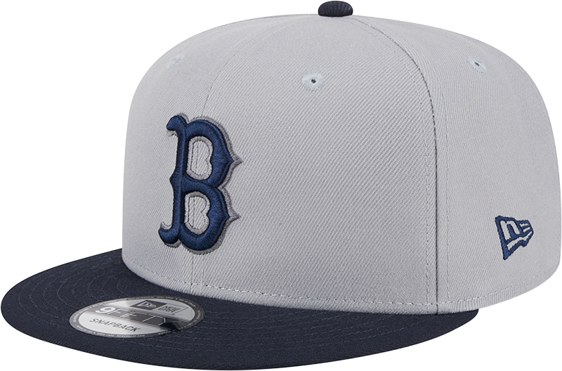 Boston Red Sox 2025 Batting Practice Gray 9FIFTY Snapback Hat