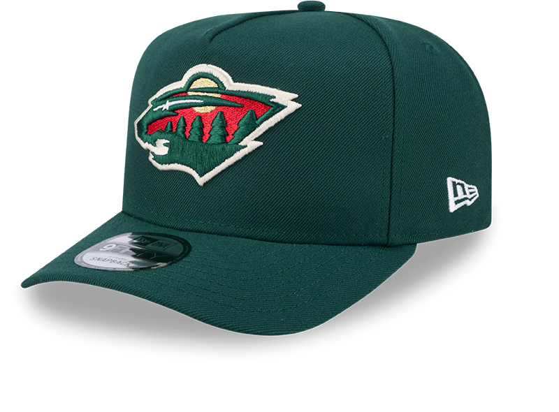 Minnesota Wild Team 9FIFTY A-Frame Snapback Hat