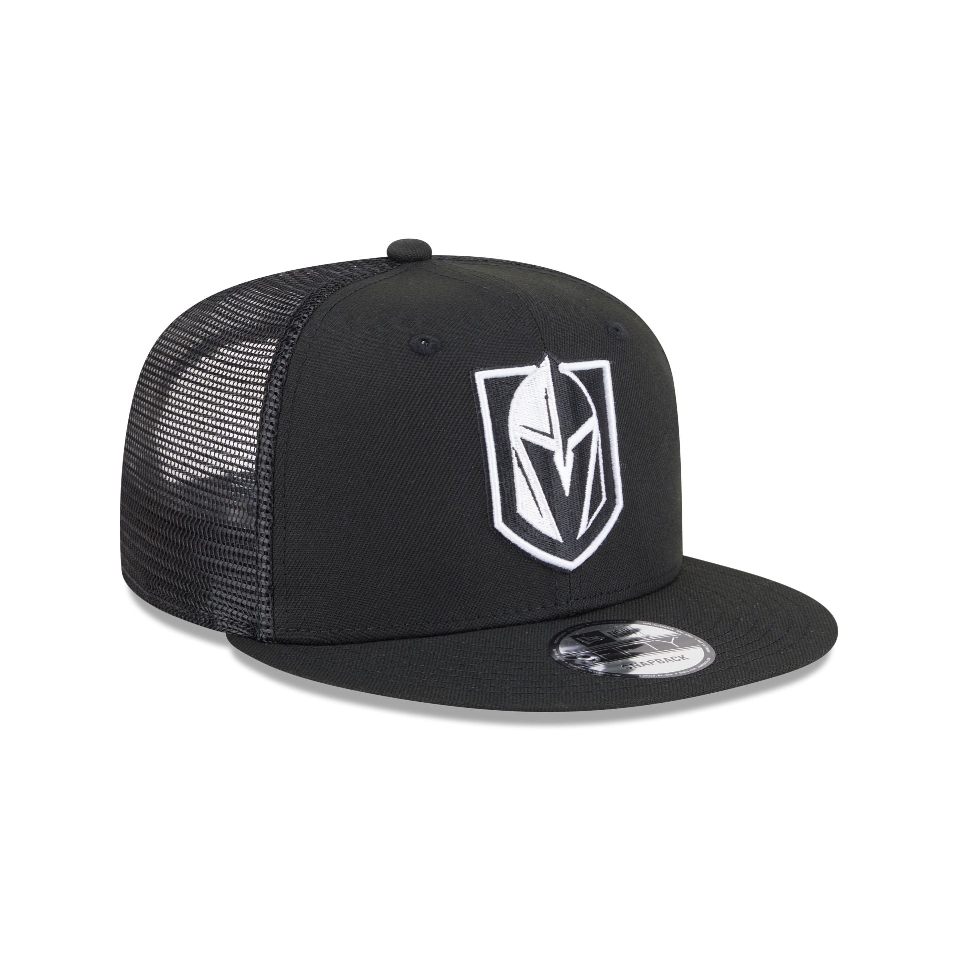 Vegas Golden Knights Black 9FIFTY Trucker Hat