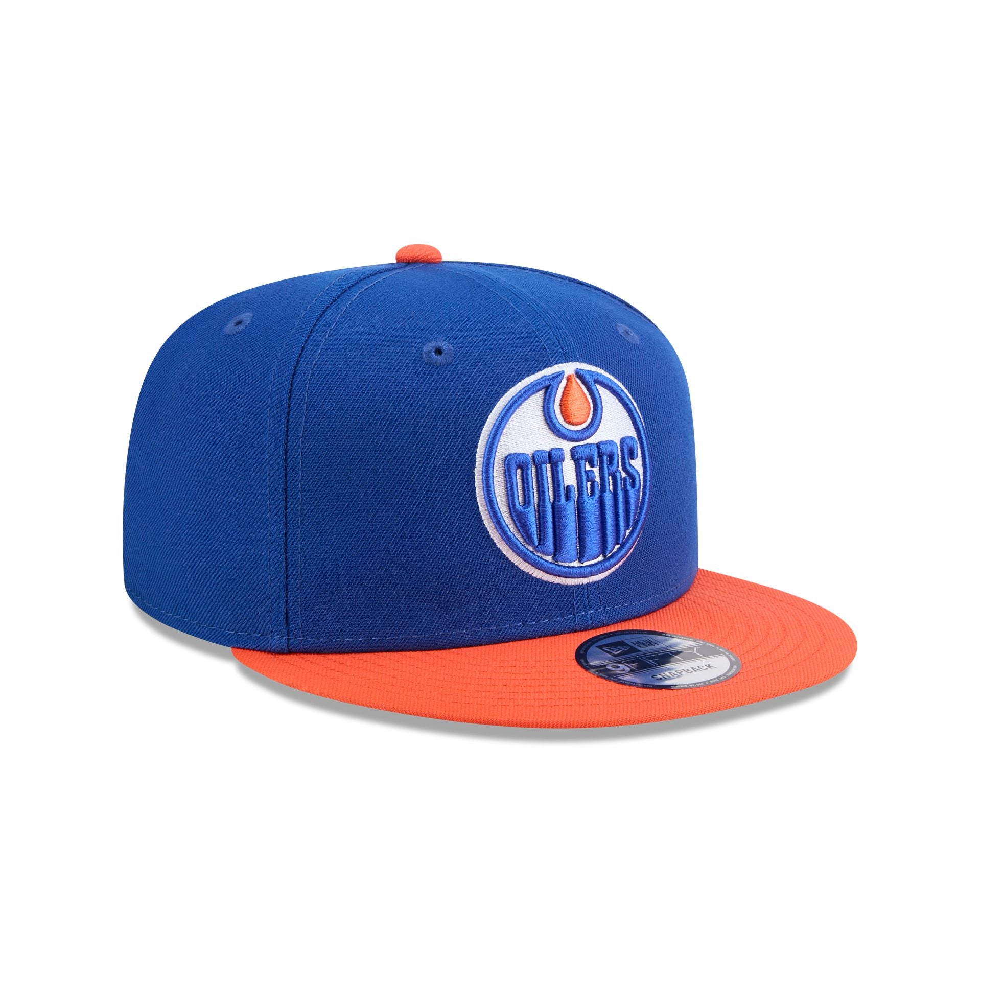 Edmonton Oilers Orange Visor 9FIFTY Snapback Hat