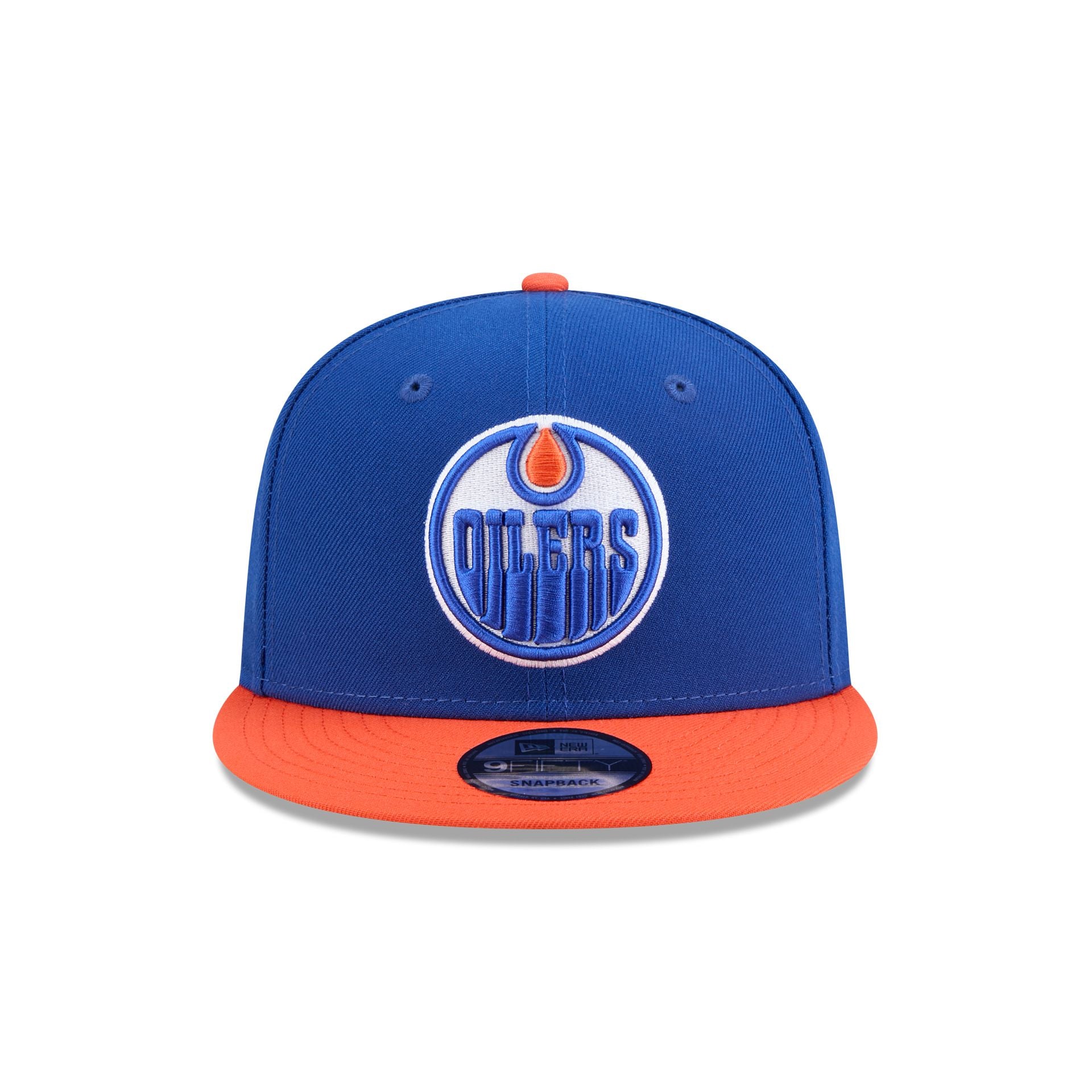 Edmonton Oilers Orange Visor 9FIFTY Snapback Hat