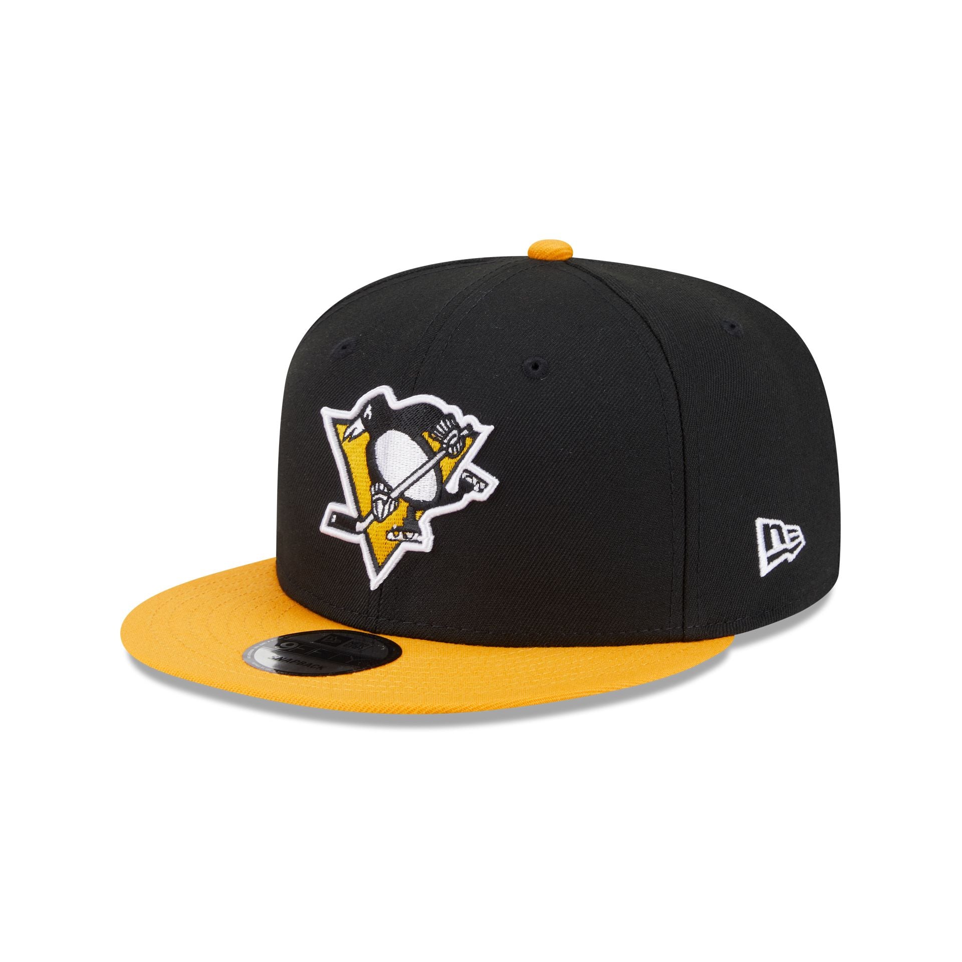 Pittsburgh Penguins Black 9FIFTY Snapback Hat - Nextgenmallstore