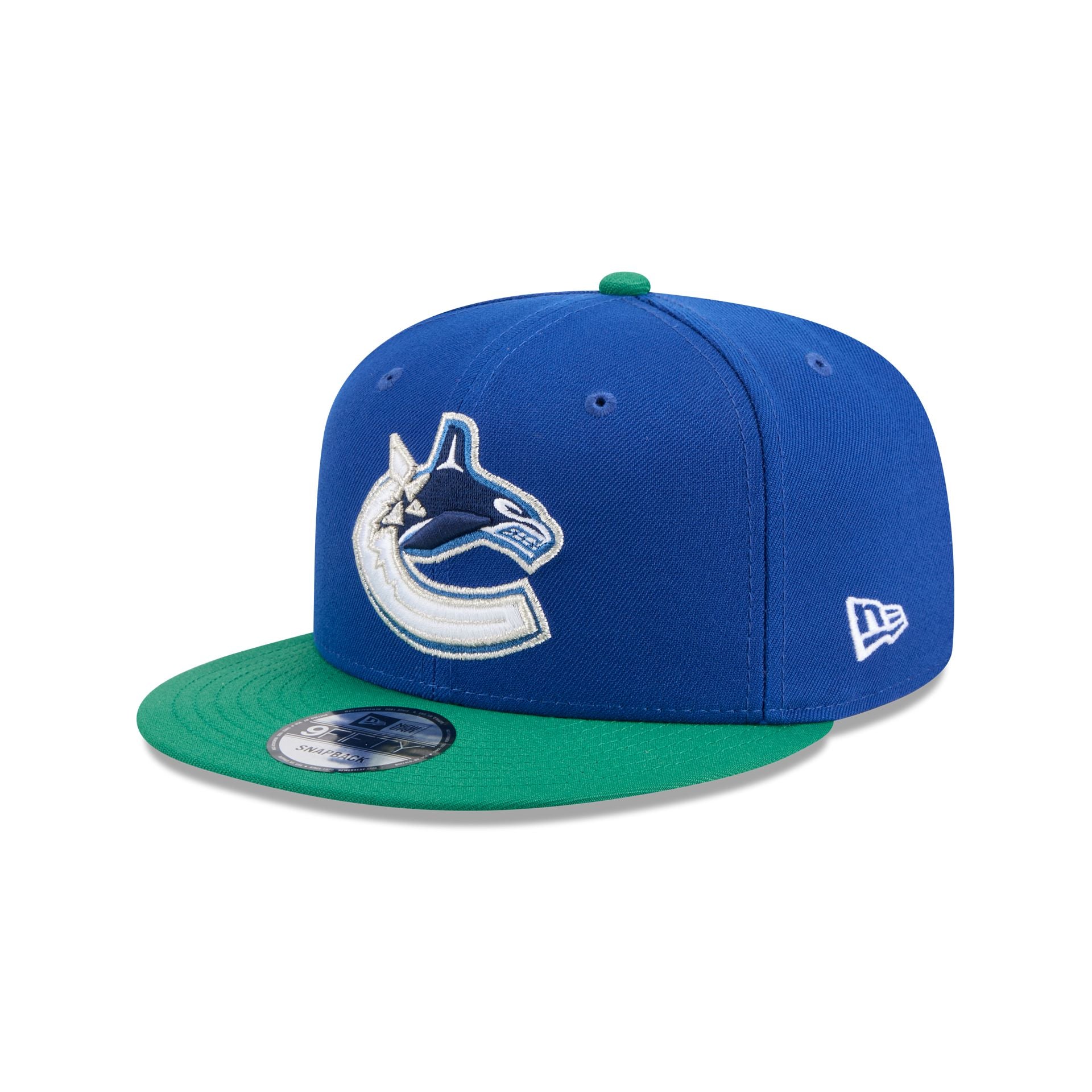 Vancouver Canucks Green Visor 9FIFTY Snapback Hat - Nextgenmallstore