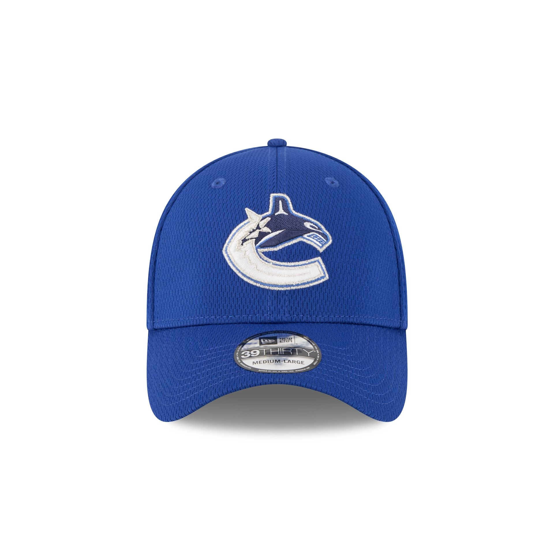 Vancouver Canucks Blue 39THIRTY Stretch Fit Hat