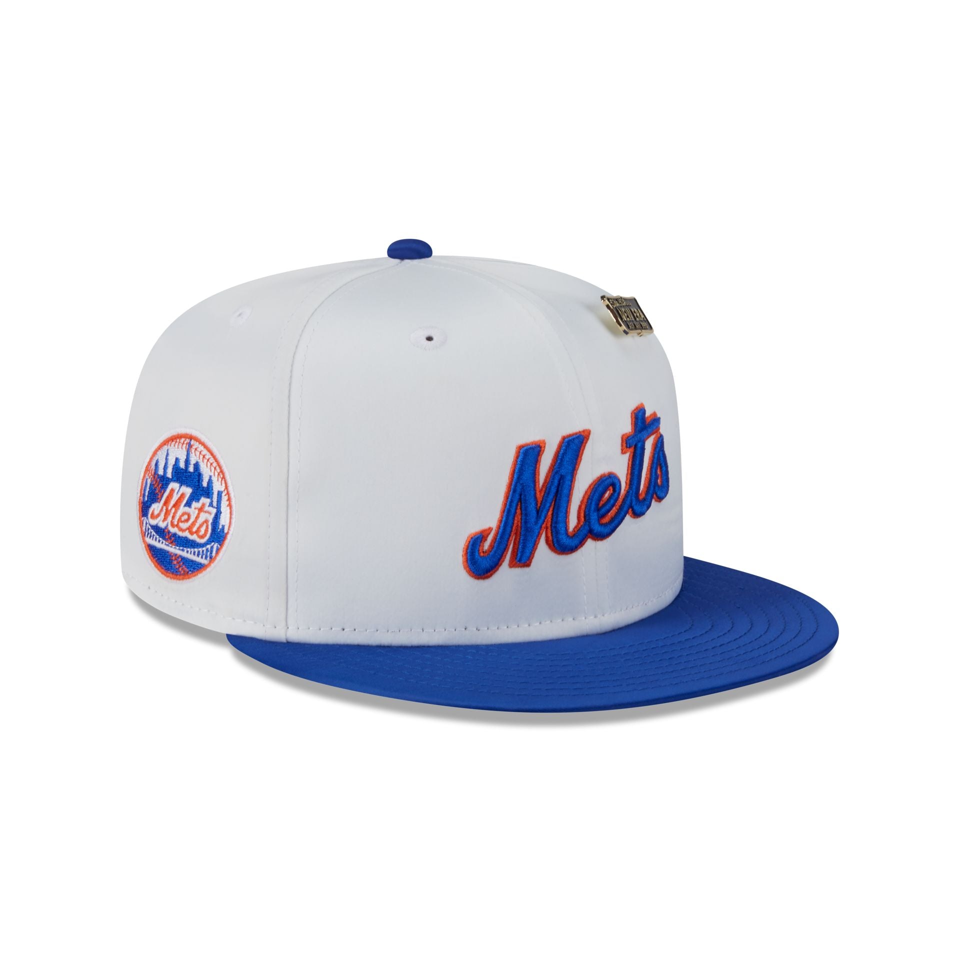 New York Mets Satin Pin 9FIFTY Snapback Hat - Nextgenmallstore