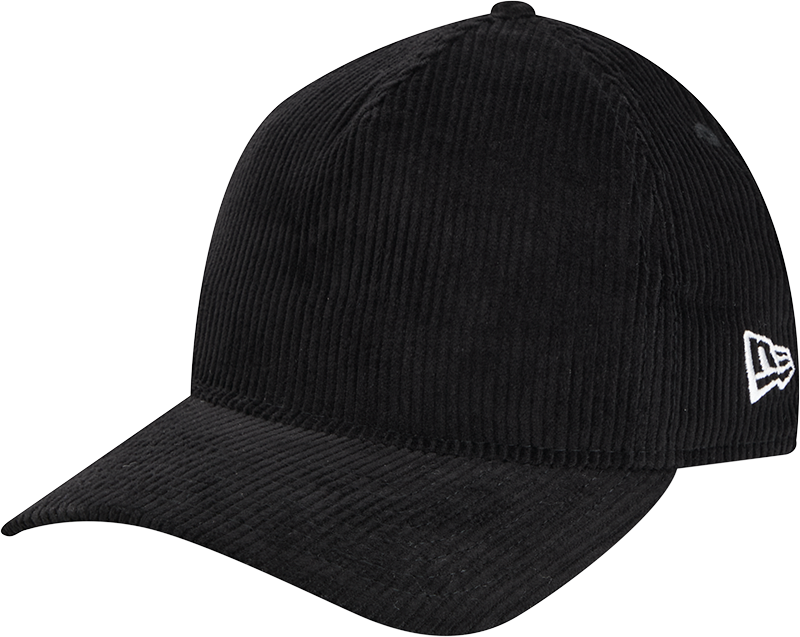 Nextgenmallstore Black Corduroy 9TWENTY A-Frame Adjustable Hat