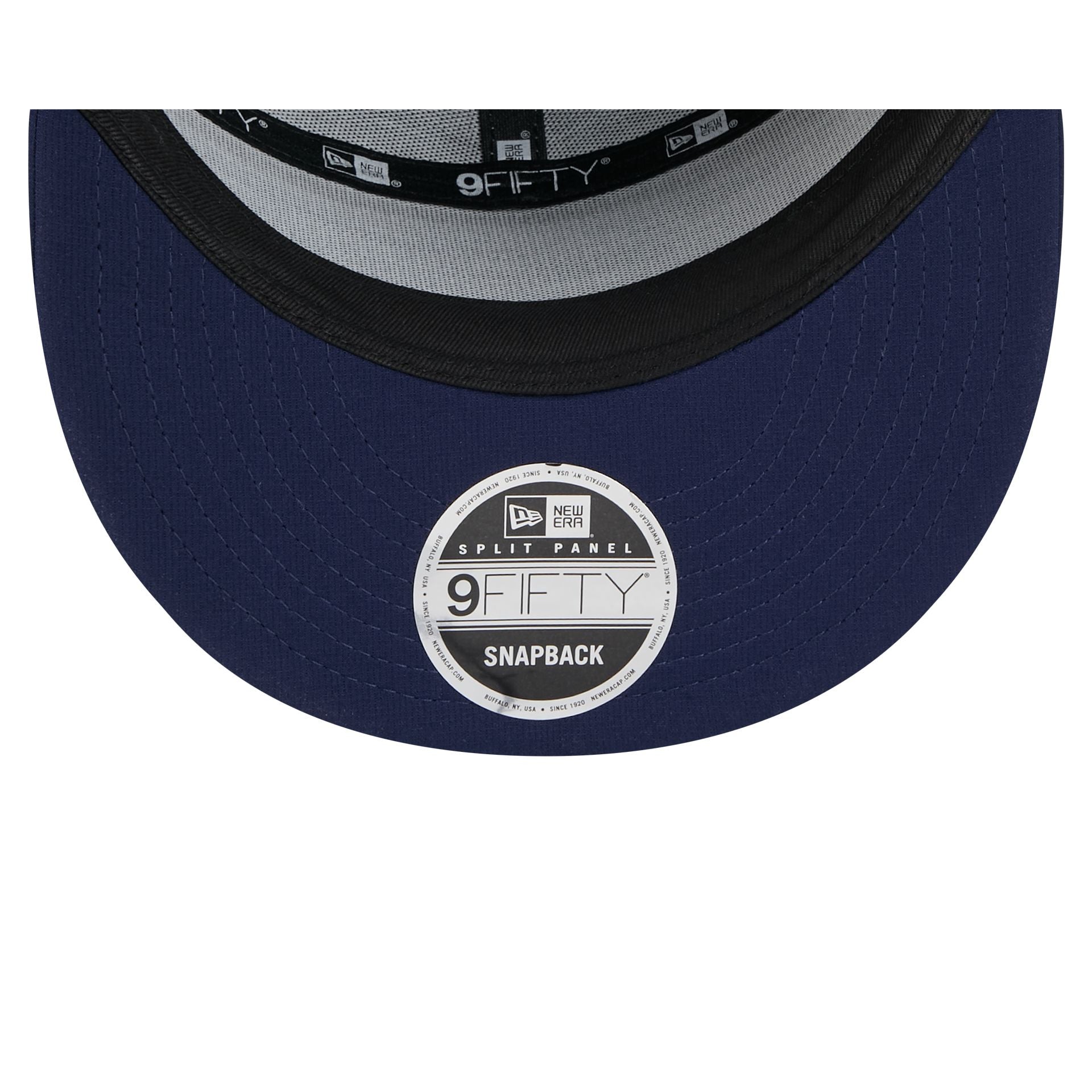Nextgenmallstore Navy Performance Split Panel 9FIFTY Snapback Hat