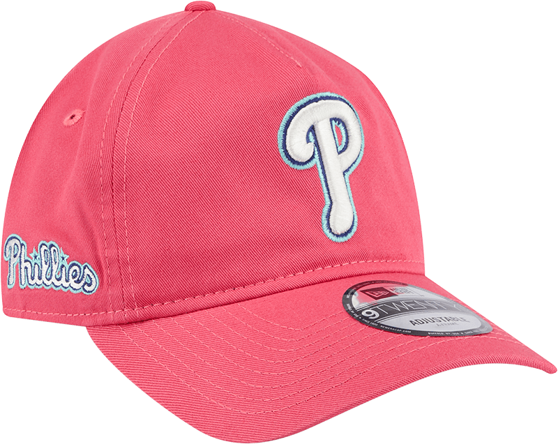 Philadelphia Phillies Coral 9TWENTY A-Frame Adjustable Hat