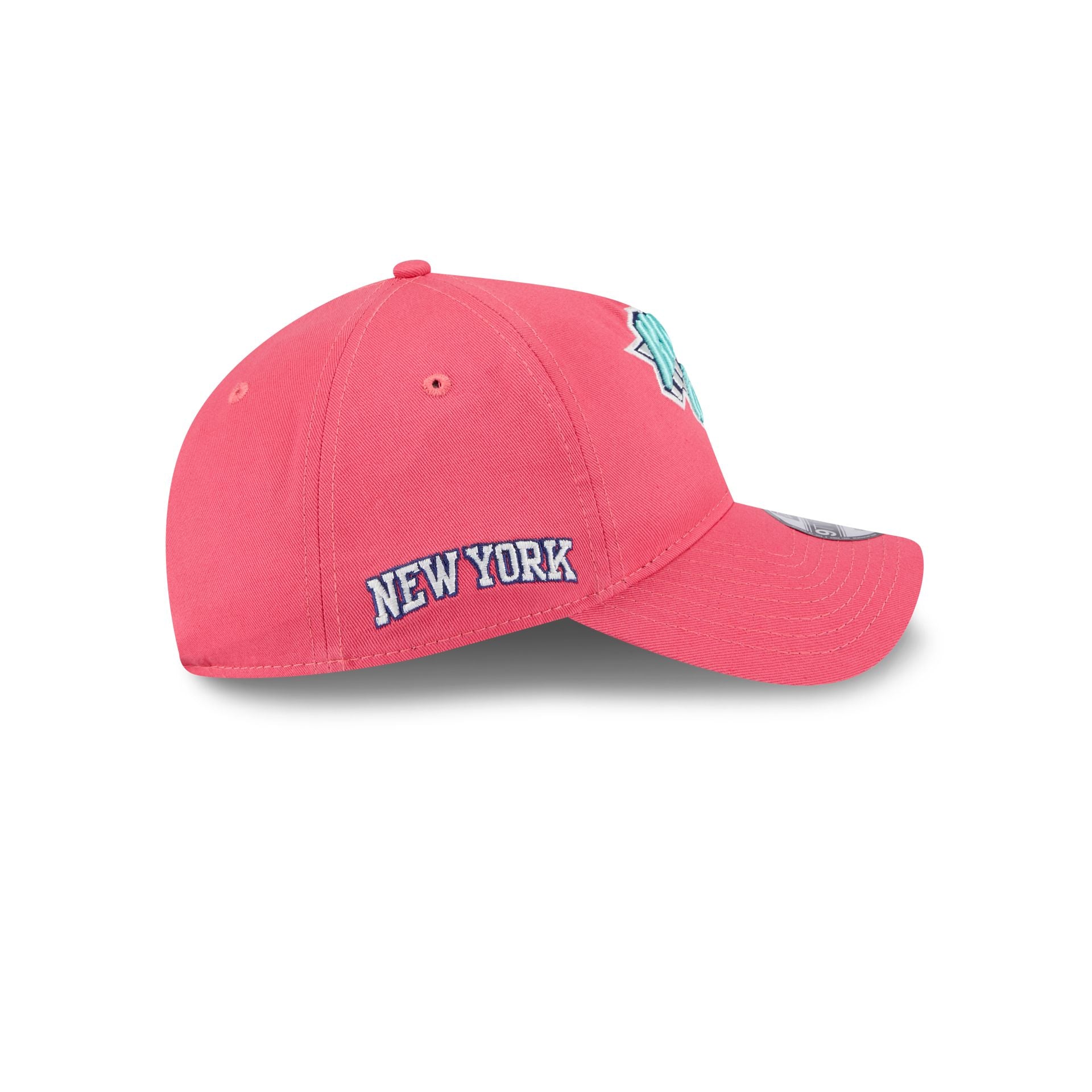 New York Knicks Coral 9TWENTY A-Frame Adjustable Hat