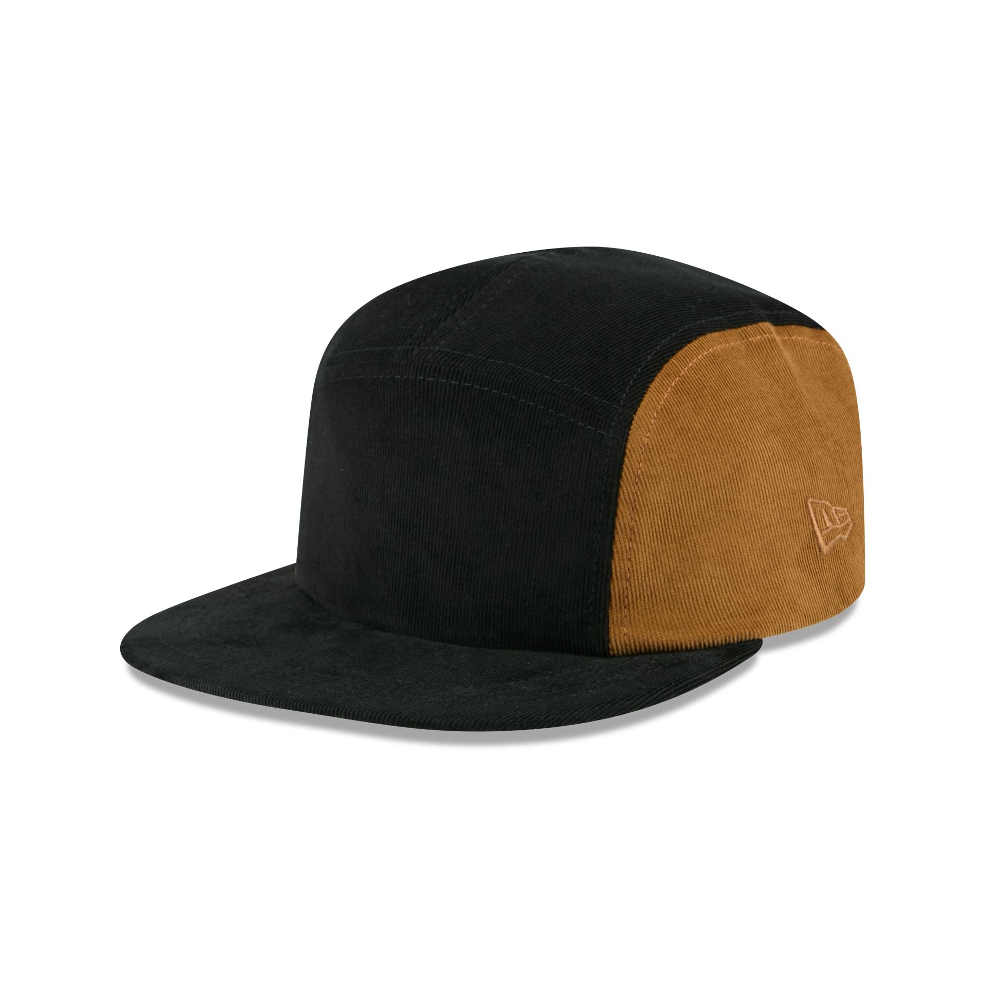 Nextgenmallstore Black Tiramisu Cord Camper Strapback Hat