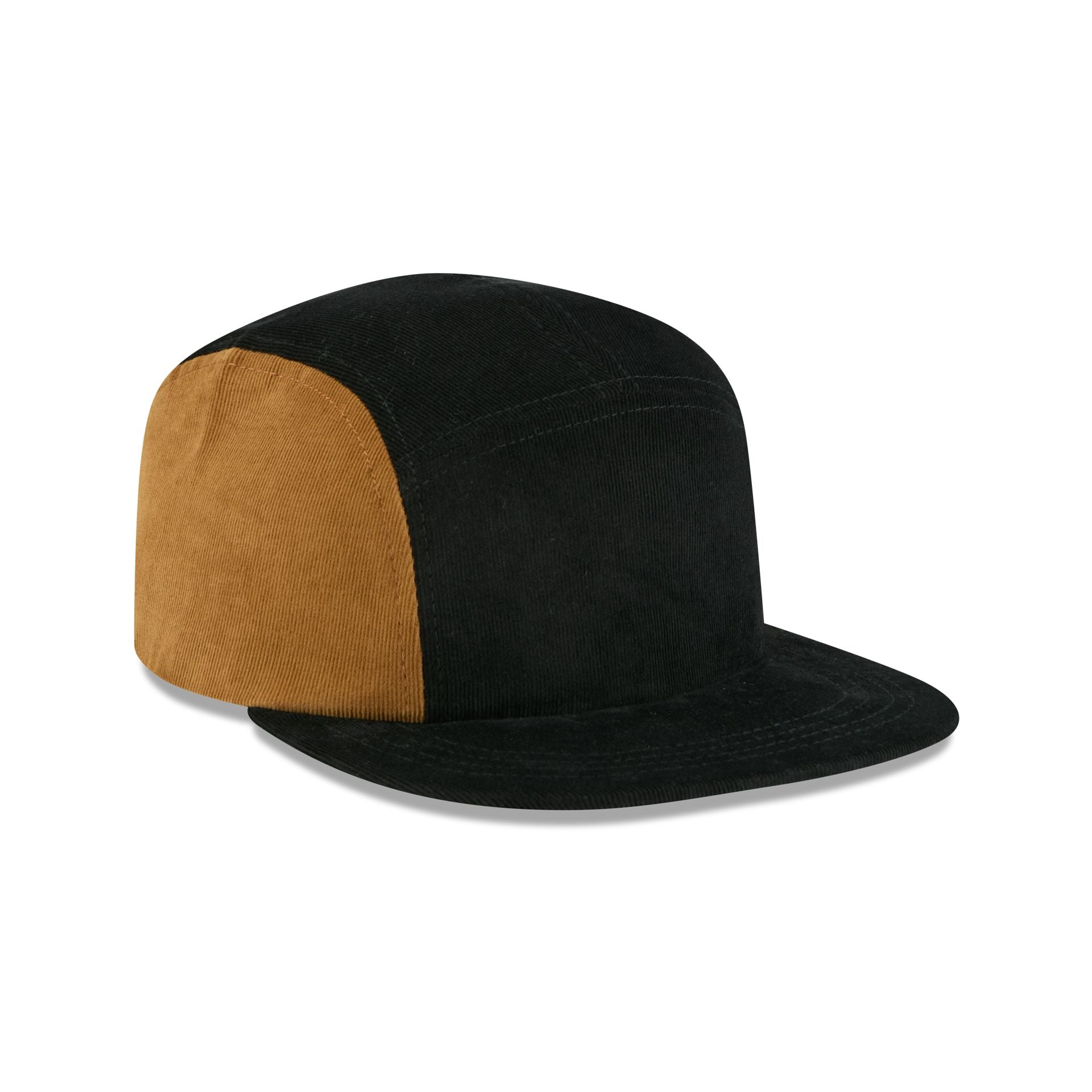 Nextgenmallstore Black Tiramisu Cord Camper Strapback Hat