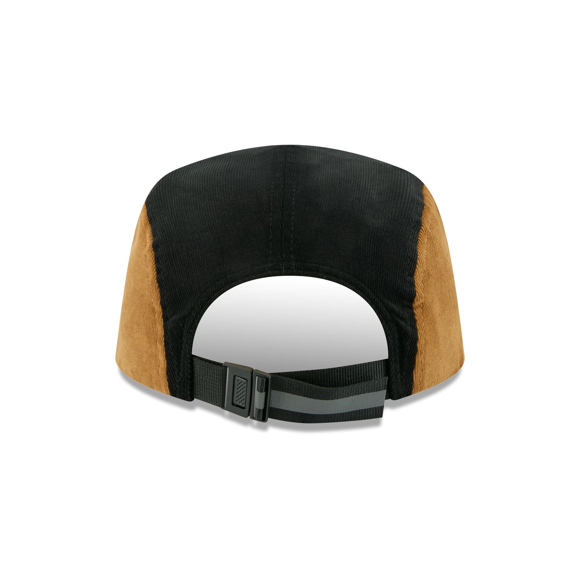 Nextgenmallstore Black Tiramisu Cord Camper Strapback Hat