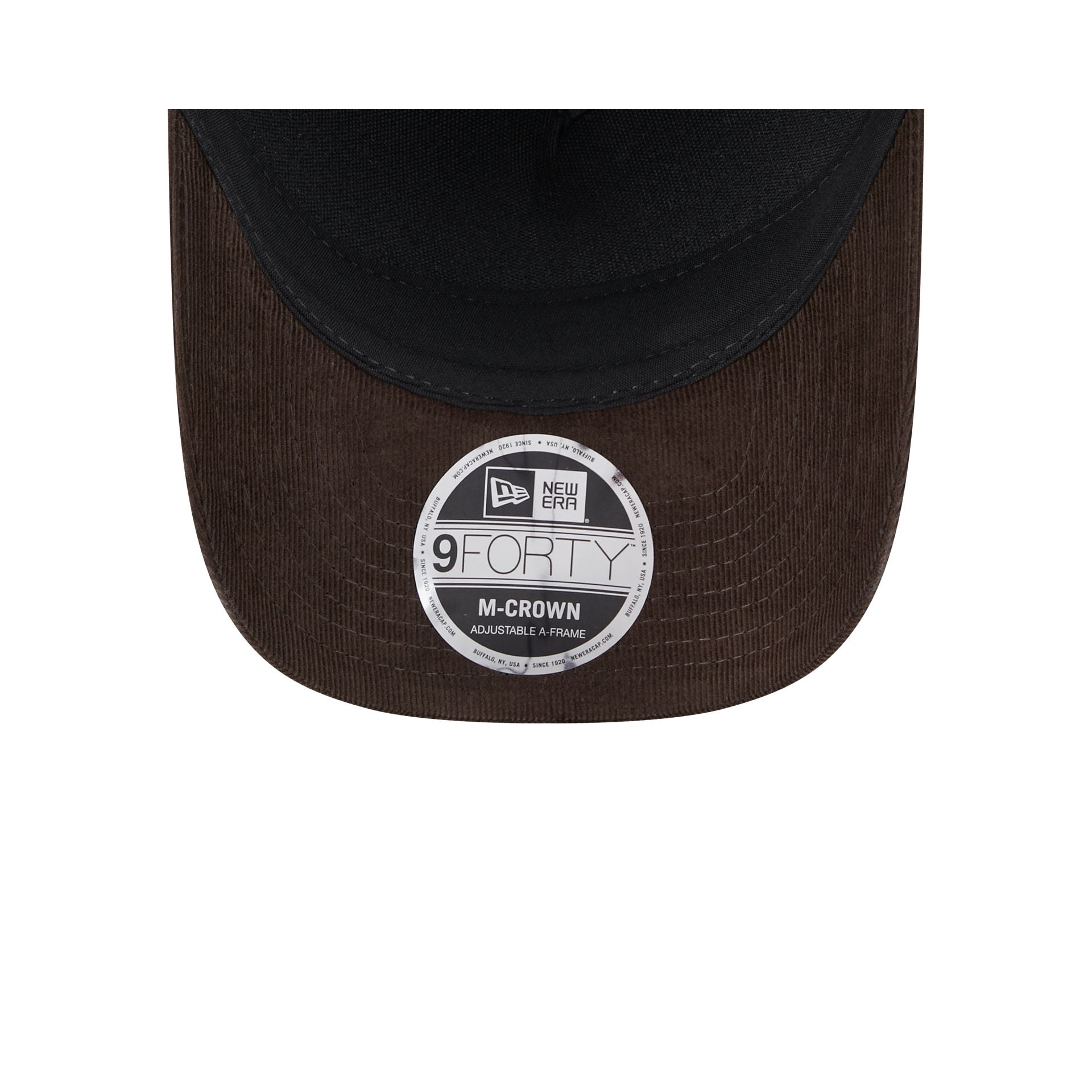 Nextgenmallstore Black Cord 9FORTY M-Crown A-Frame Snapback Hat