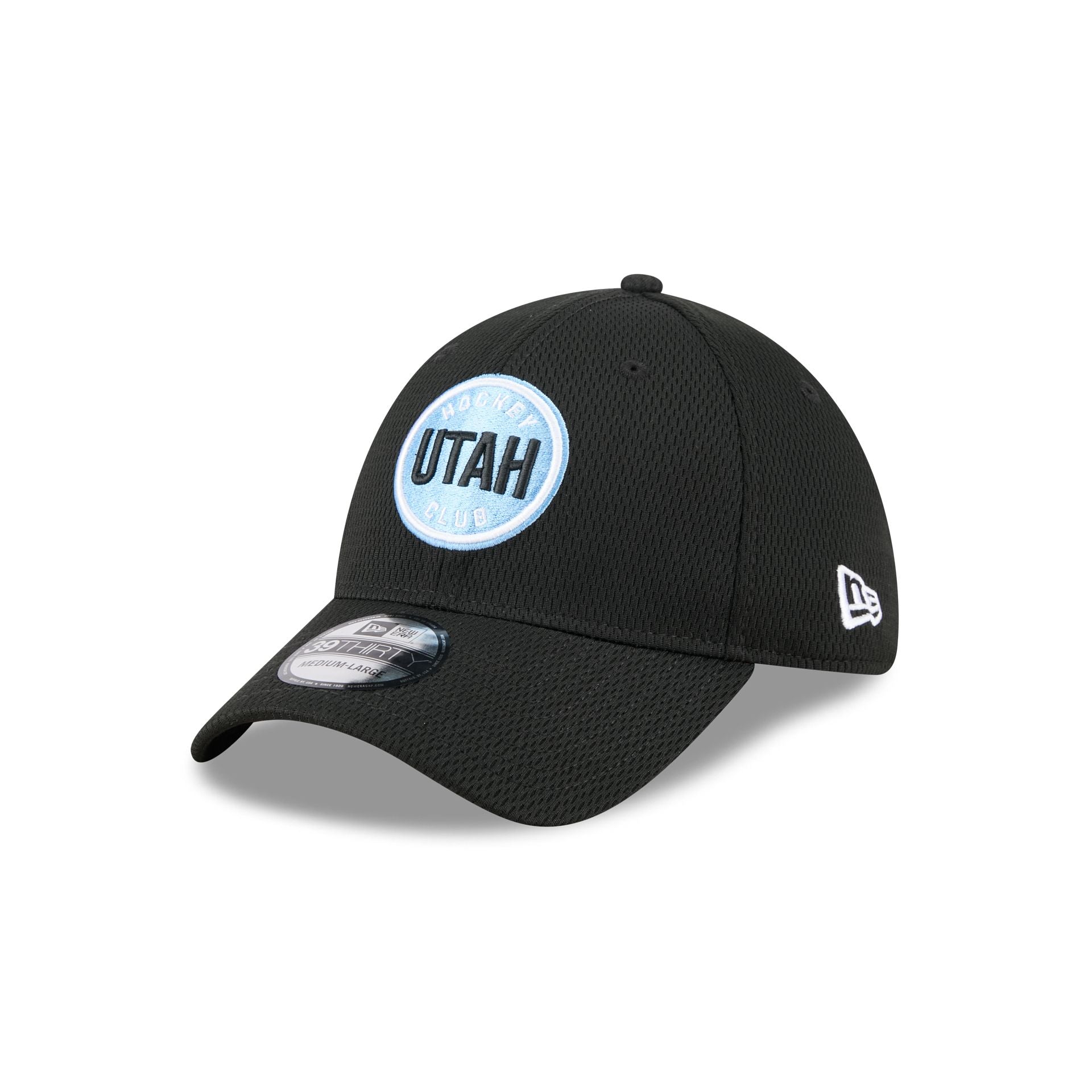 Utah Hockey Club Black 39THIRTY Stretch Fit Hat - Nextgenmallstore