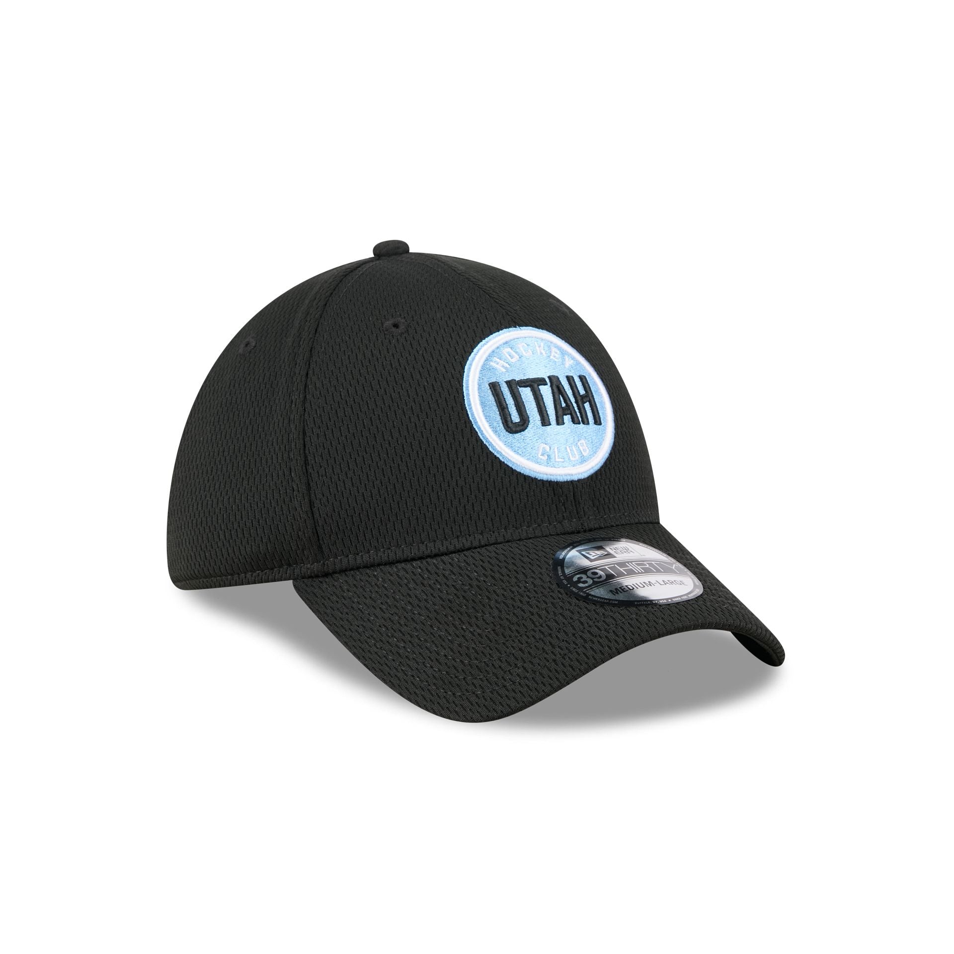 Utah Hockey Club Black 39THIRTY Stretch Fit Hat