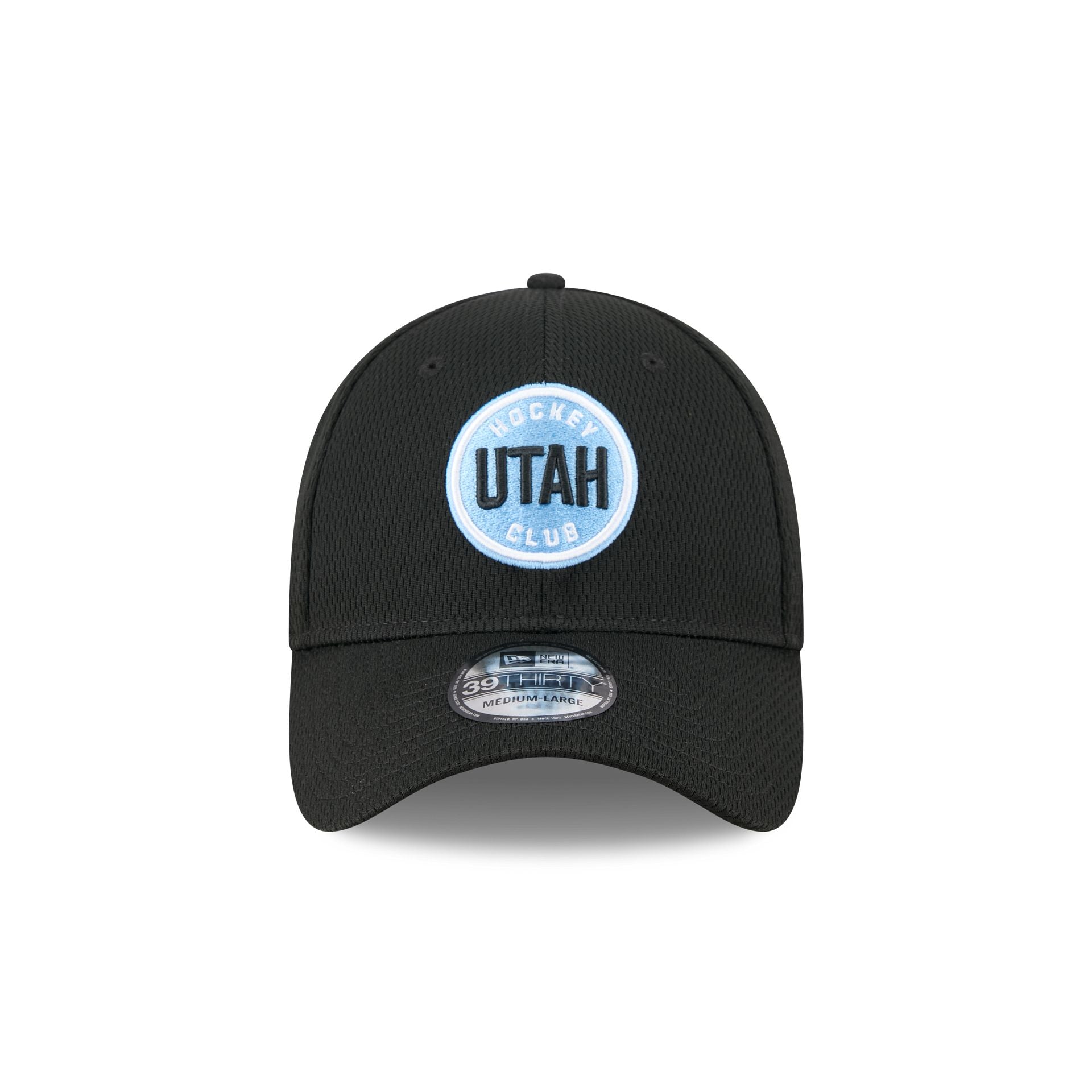 Utah Hockey Club Black 39THIRTY Stretch Fit Hat