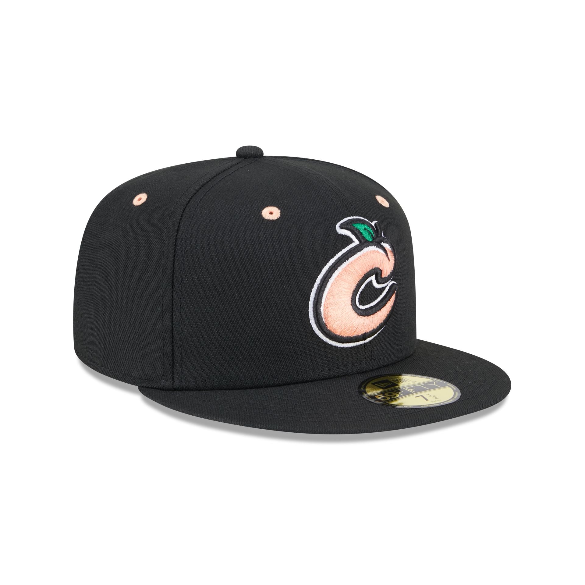 Columbus Clingstones Alternate Black 59FIFTY Fitted Hat