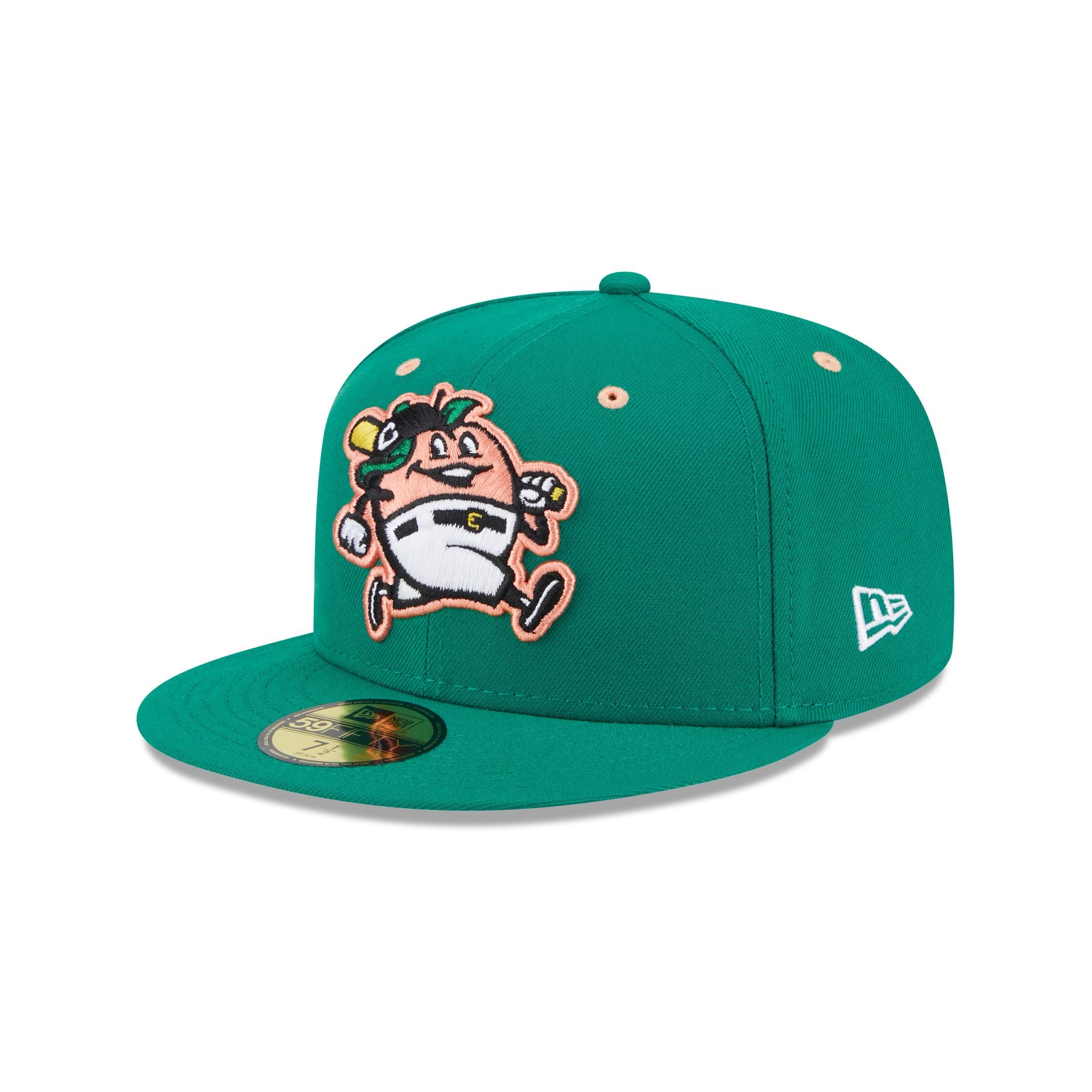 Columbus Clingstones Alternate Green 59FIFTY Fitted Hat - Nextgenmallstore