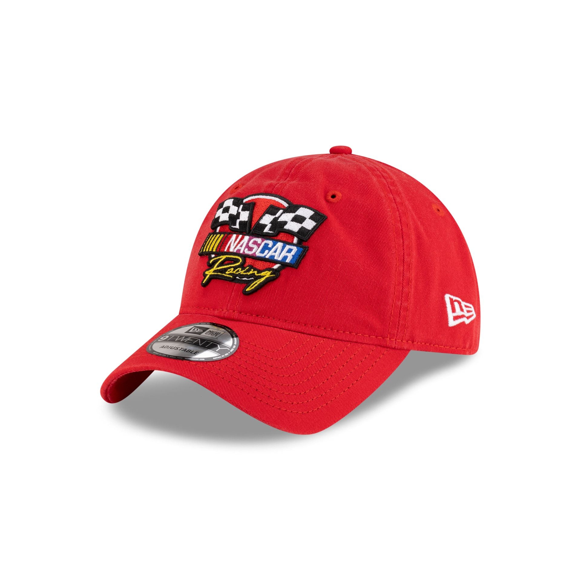 NASCAR Classics Flags Red 9TWENTY Adjustable Hat - Nextgenmallstore