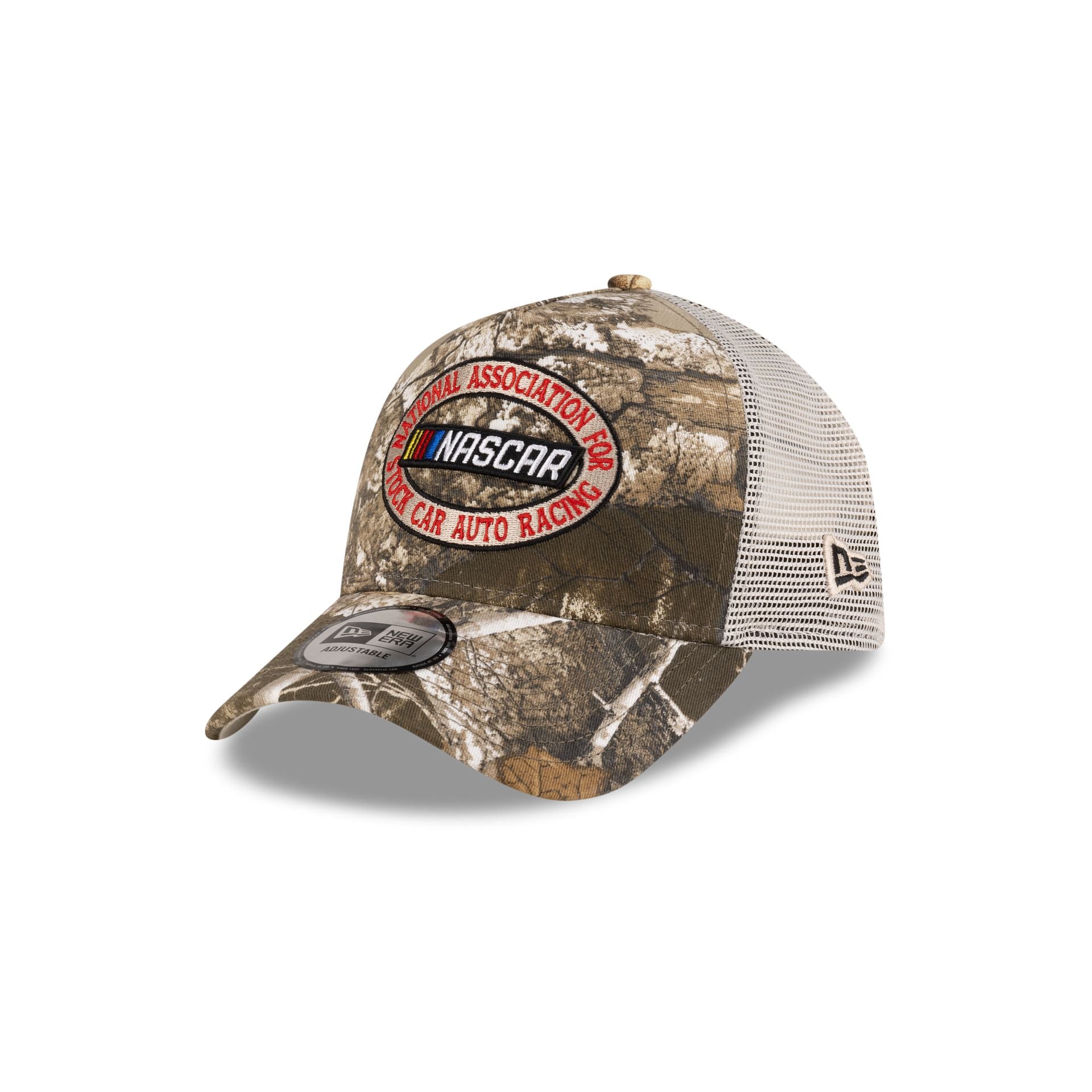 NASCAR Classics Realtree Camo 9FORTY A-Frame Trucker Hat - Nextgenmallstore