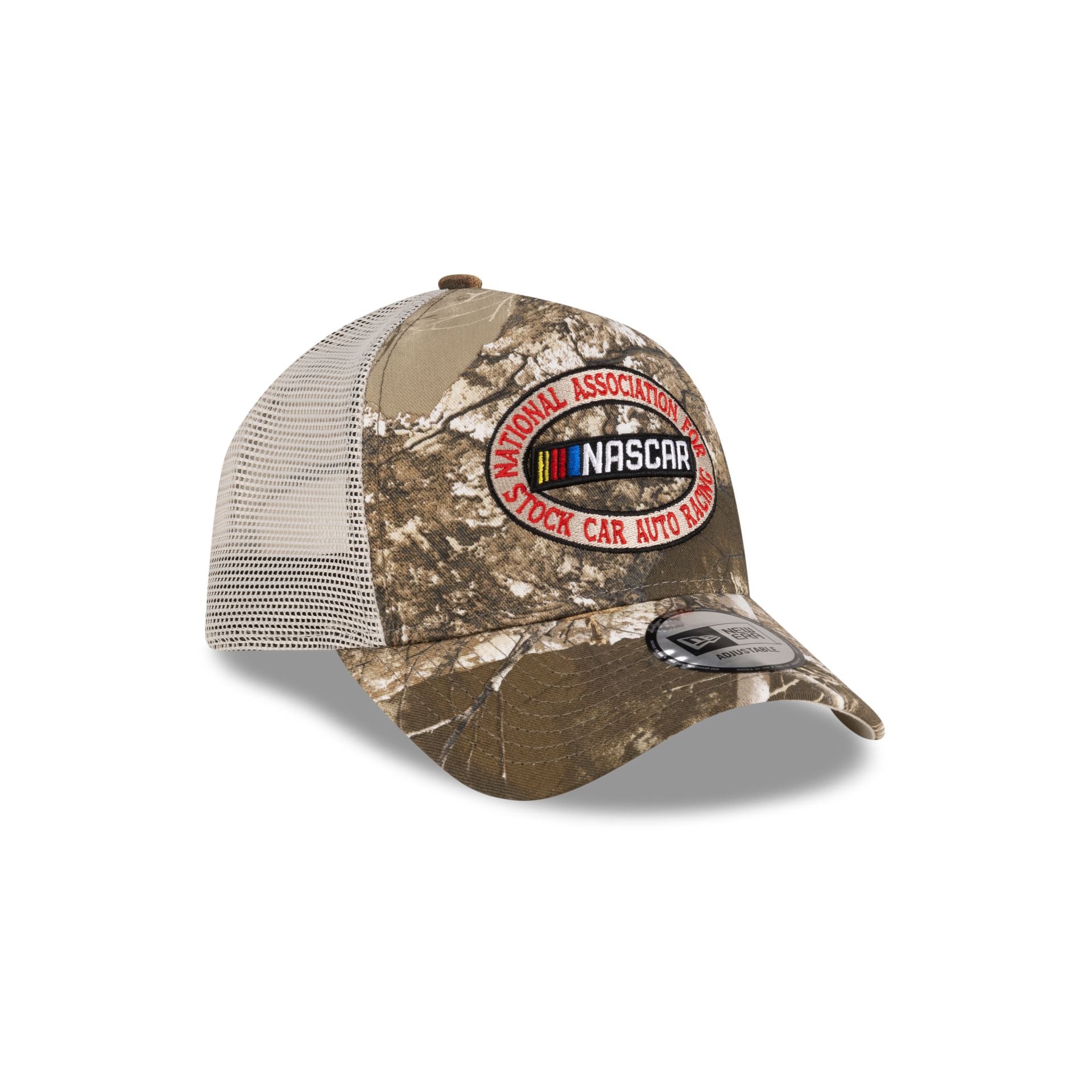 NASCAR Classics Realtree Camo 9FORTY A-Frame Trucker Hat