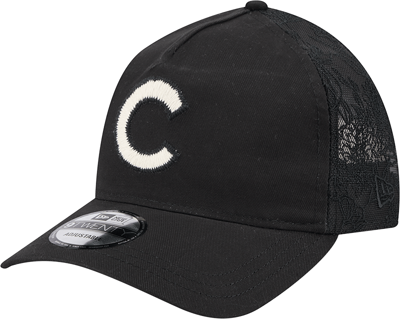 Chicago Cubs Embroidered Mesh 9TWENTY A-Frame Adjustable Hat