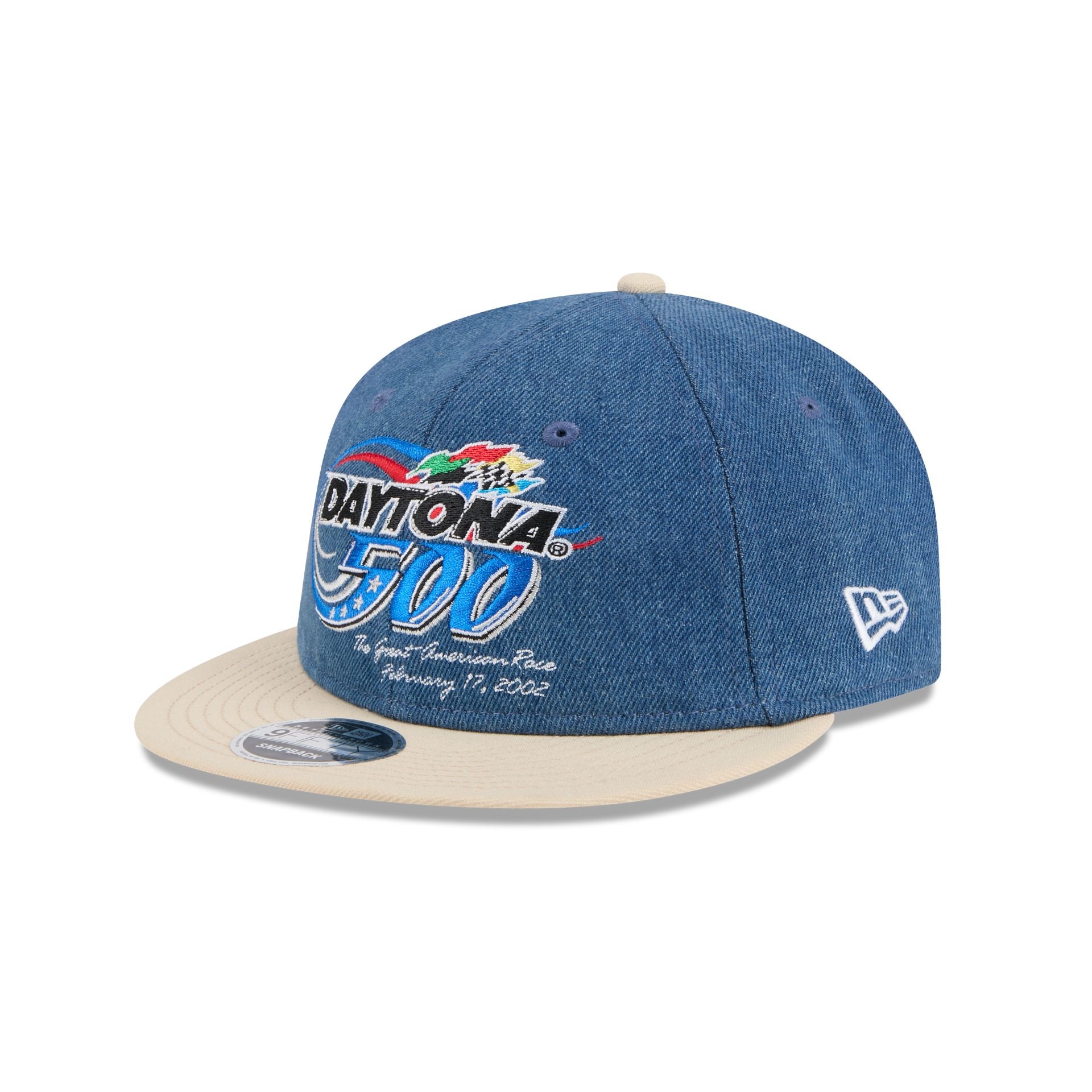 NASCAR Daytona® 500 Denim Retro Crown 9FIFTY Adjustable Hat - Nextgenmallstore