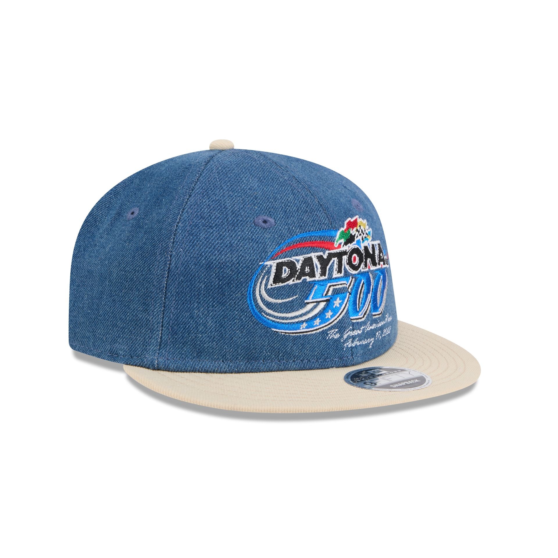 NASCAR Daytona® 500 Denim Retro Crown 9FIFTY Adjustable Hat