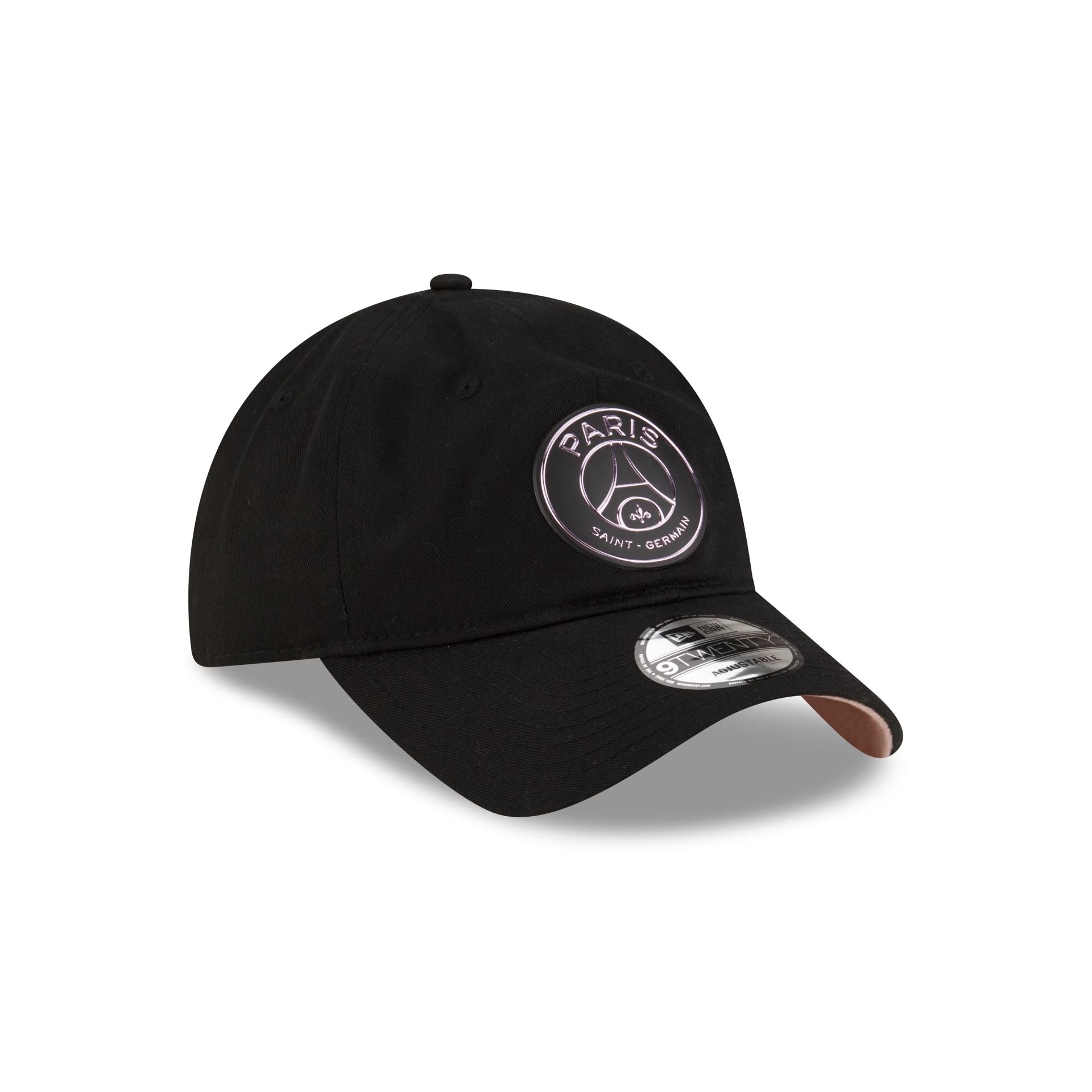 Paris Saint-Germain Black 9TWENTY Adjustable Hat