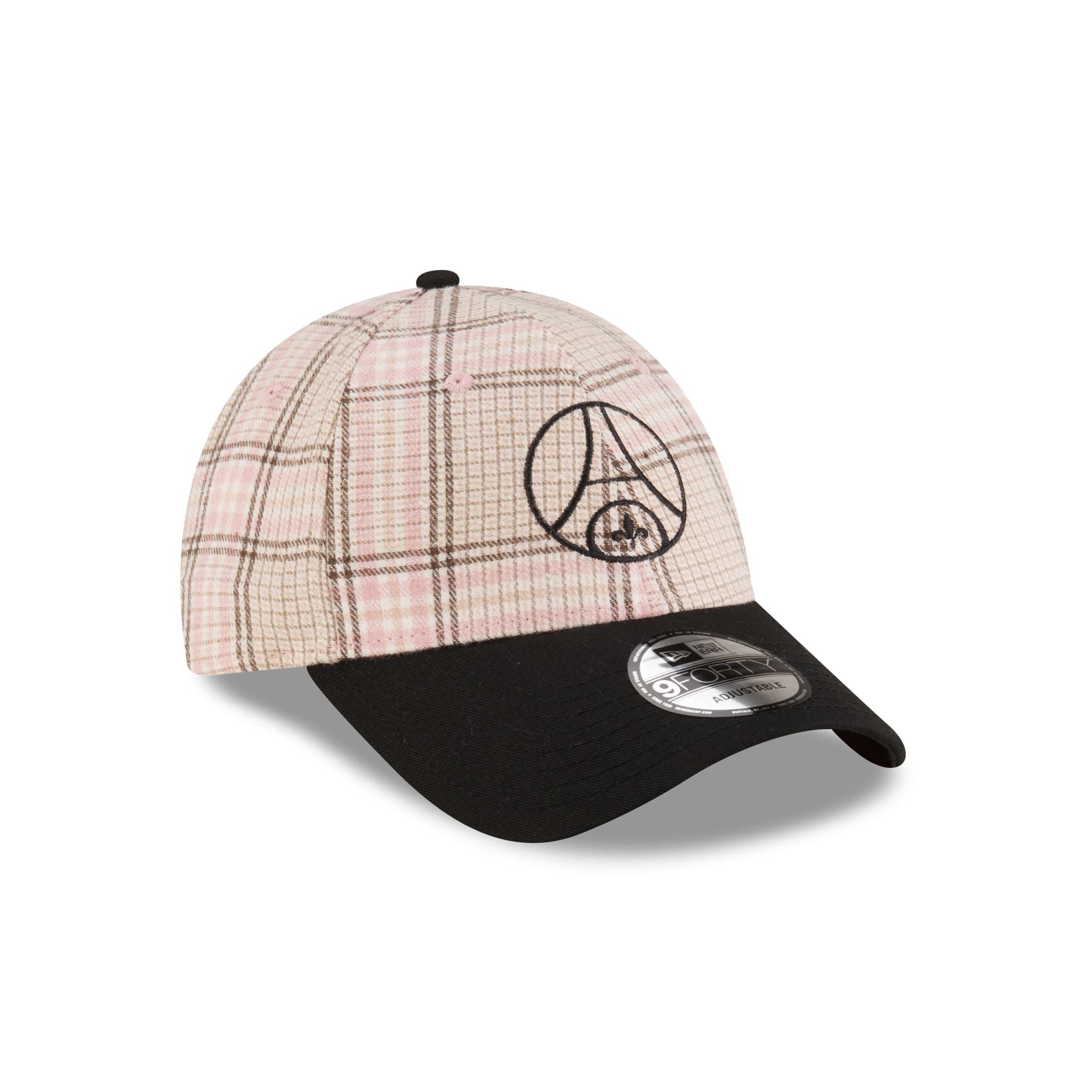 Paris Saint-Germain Plaid 9FORTY Adjustable Hat