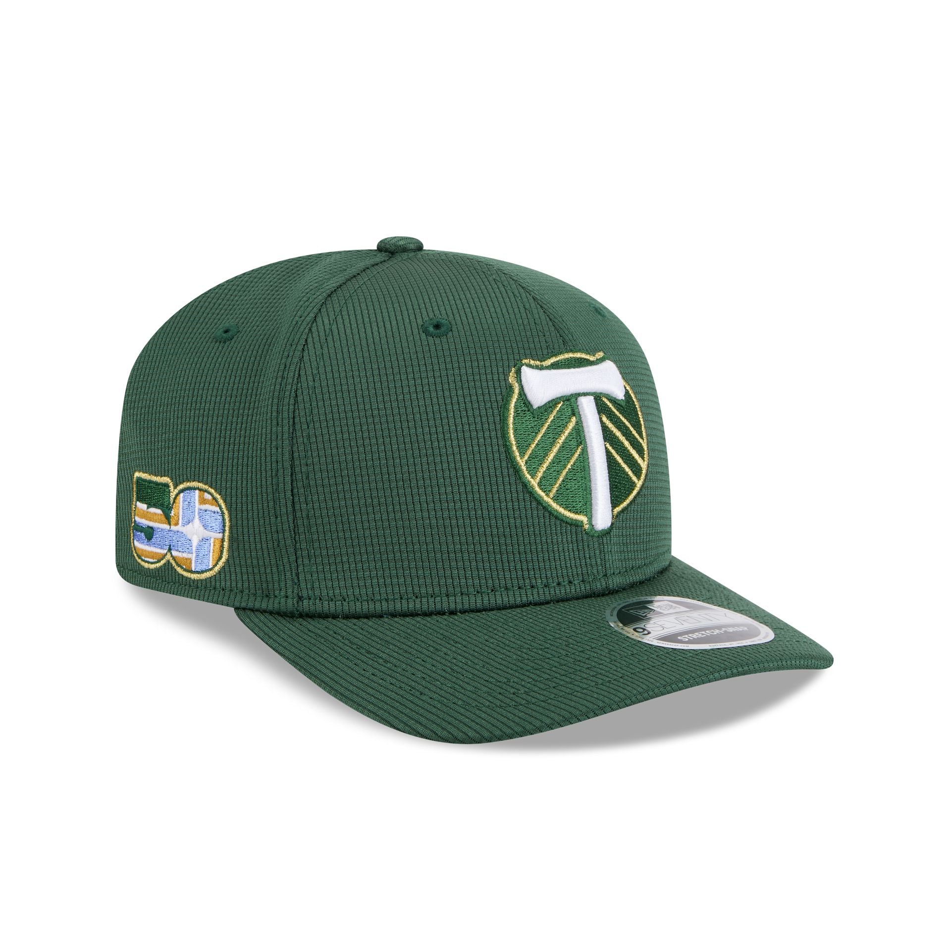 Portland Timbers 2025 Jersey Hook 9SEVENTY Stretch-Snap Hat - Nextgenmallstore