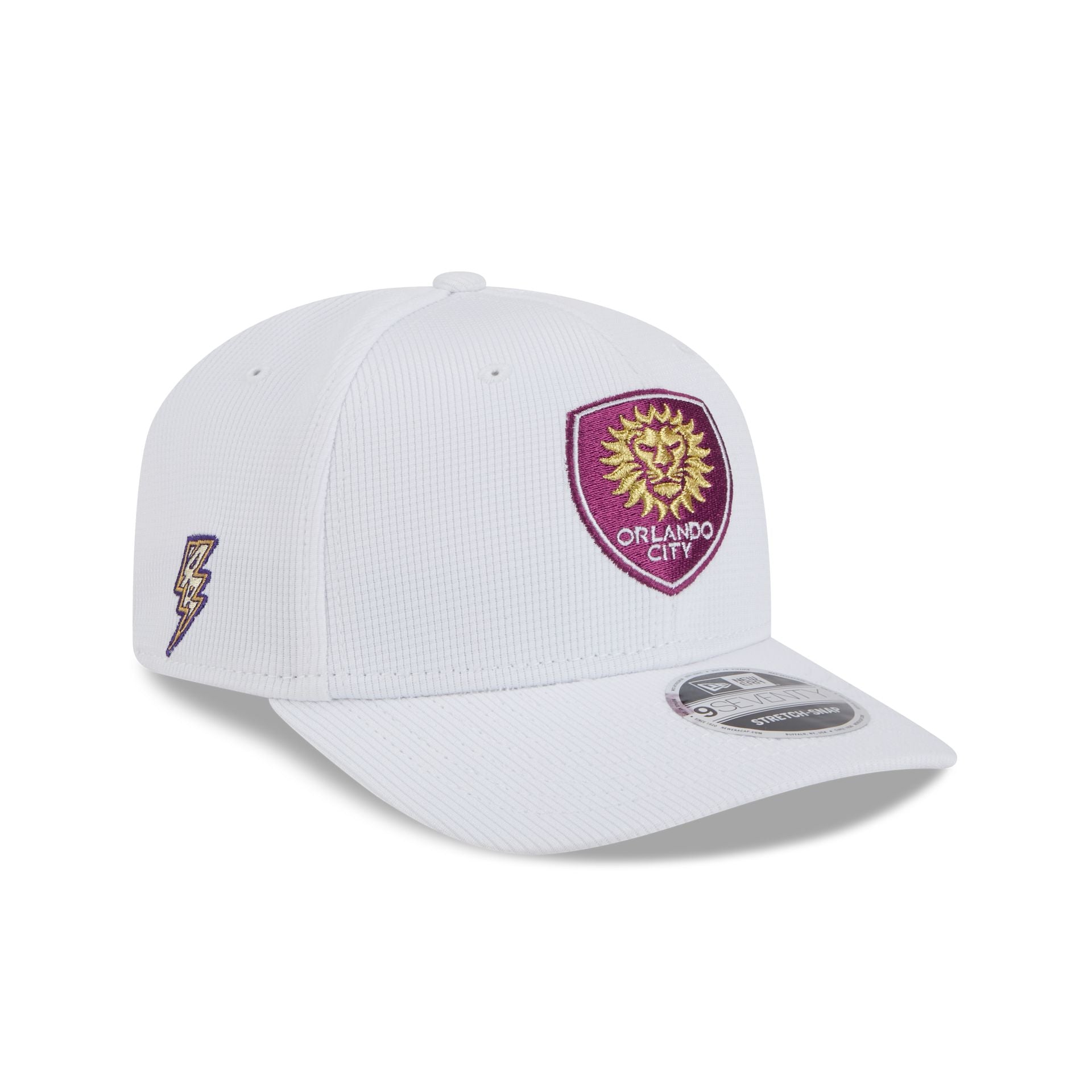 Orlando City SC 2025 Jersey Hook 9SEVENTY Stretch-Snap Hat - Nextgenmallstore