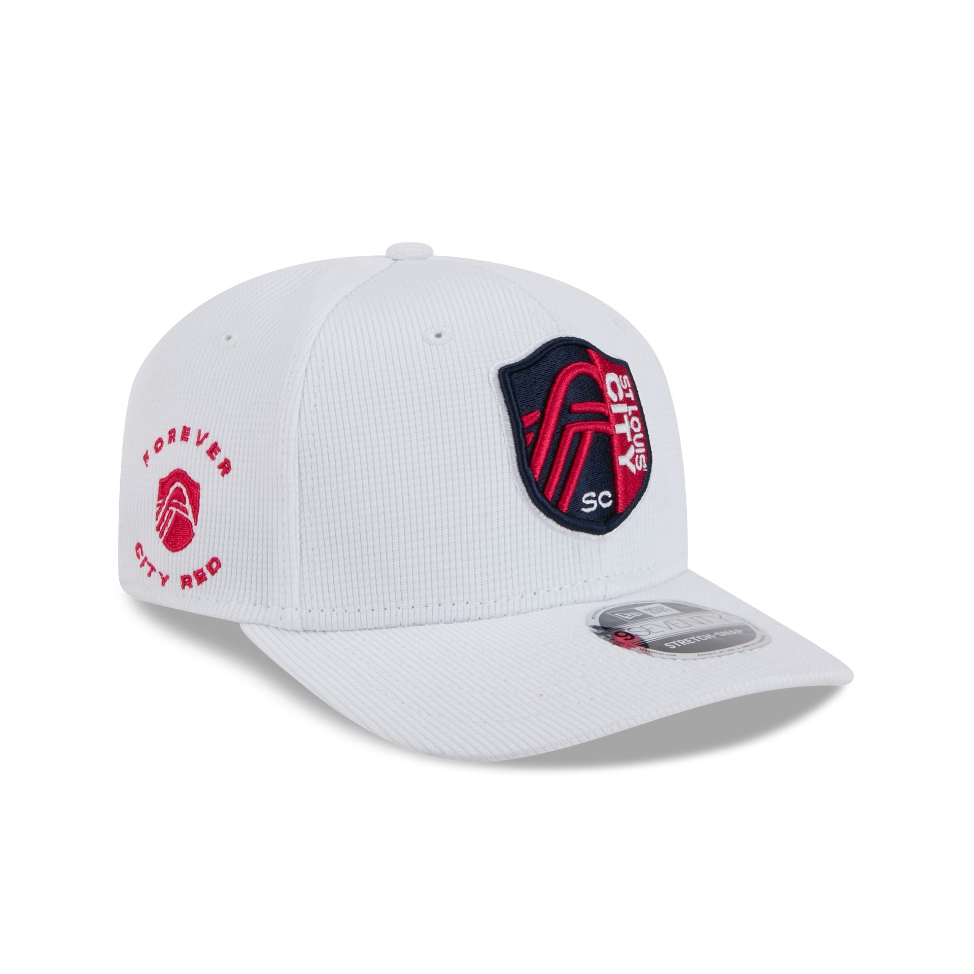 St. Louis City SC 2025 Jersey Hook 9SEVENTY Stretch-Snap Hat - Nextgenmallstore
