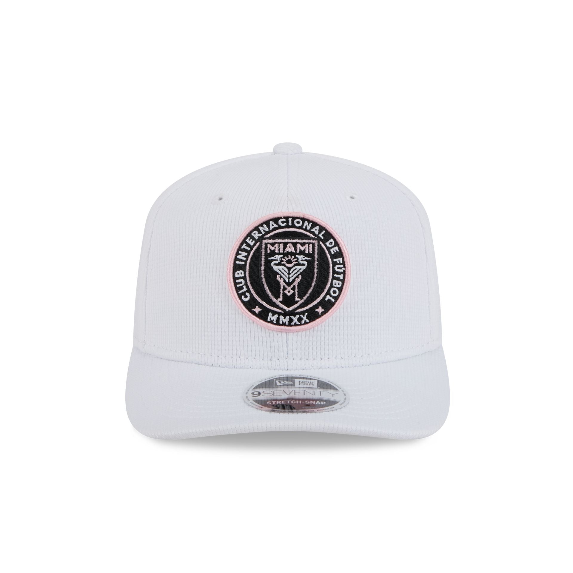 Inter Miami 2025 Jersey Hook White 9SEVENTY Stretch-Snap Hat