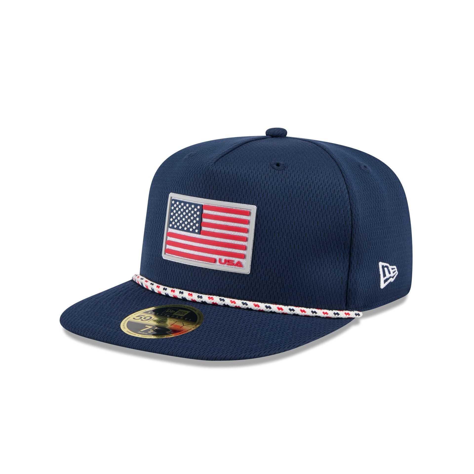 2025 Ryder Cup Team USA Flag 59FIFTY A-Frame Fitted Hat
