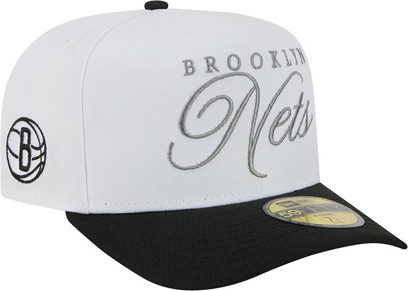 Brooklyn Nets 2025 Draft 59FIFTY A-Frame Fitted Hat