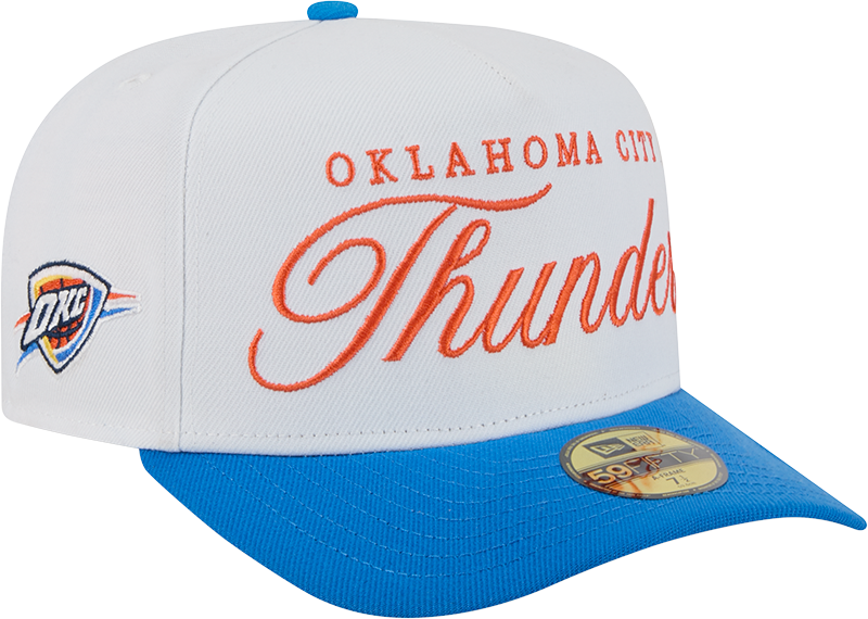 Oklahoma City Thunder 2025 Draft 59FIFTY A-Frame Fitted Hat