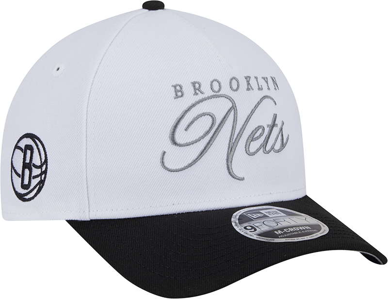 Brooklyn Nets 2025 Draft 9FORTY M-Crown A-Frame Snapback Hat
