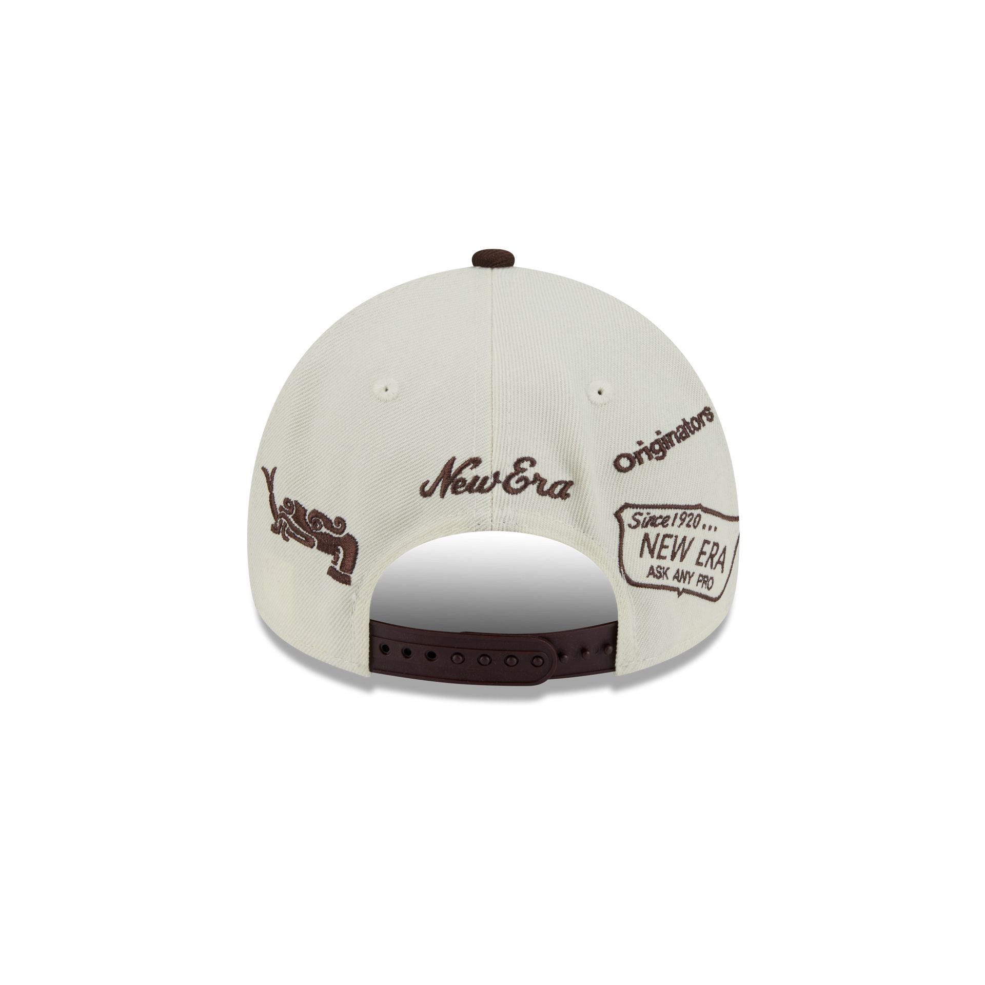 Mexico Baseball New Era Anniversary Logos Brown Visor 9FORTY M-Crown A-Frame Snapback Hat