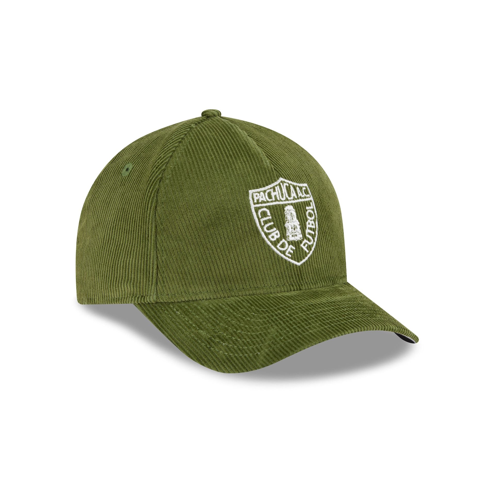Club Pachuca Olive Corduroy 9FORTY M-Crown Snapback Hat
