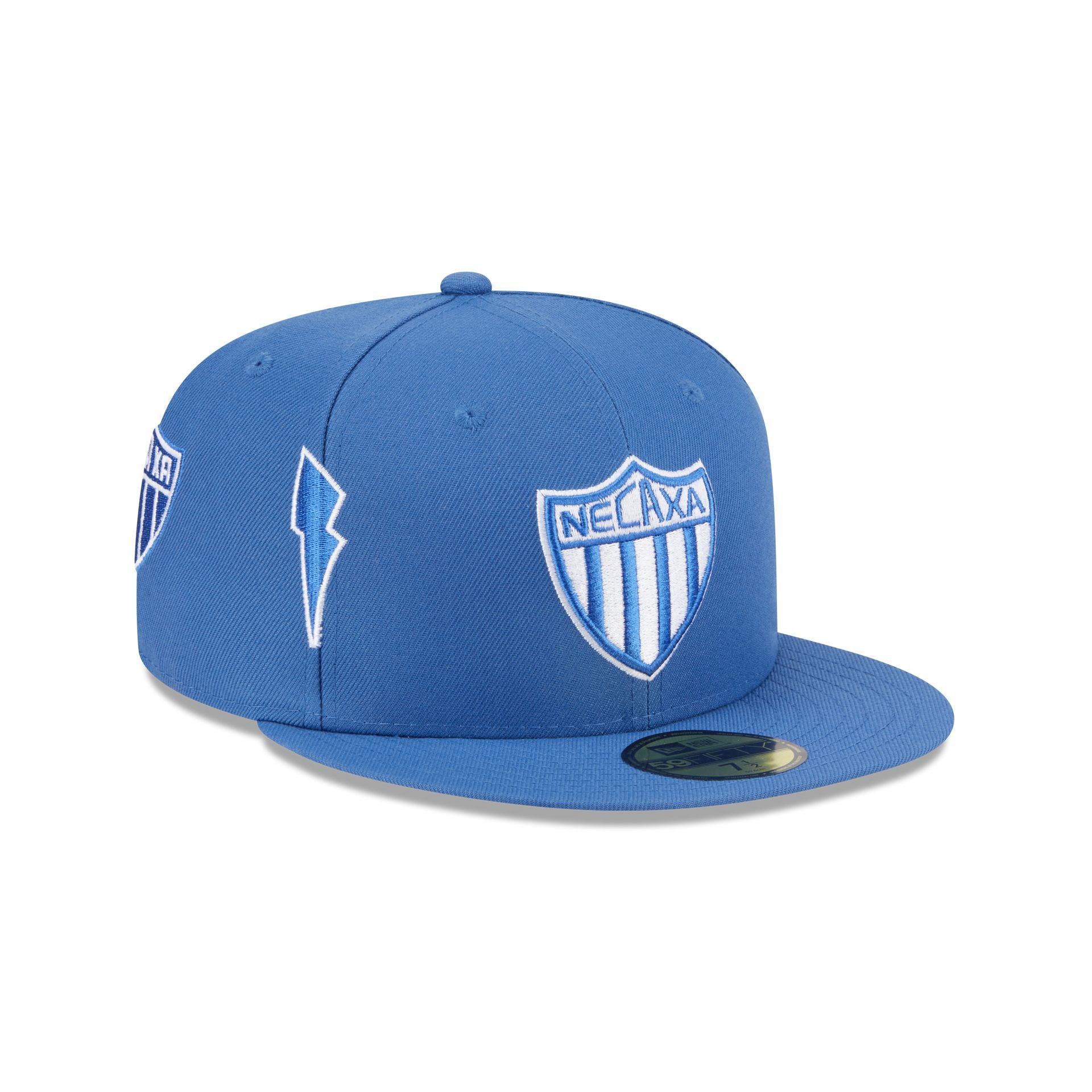 Club Necaxa Indigo 59FIFTY Fitted Hat - Nextgenmallstore
