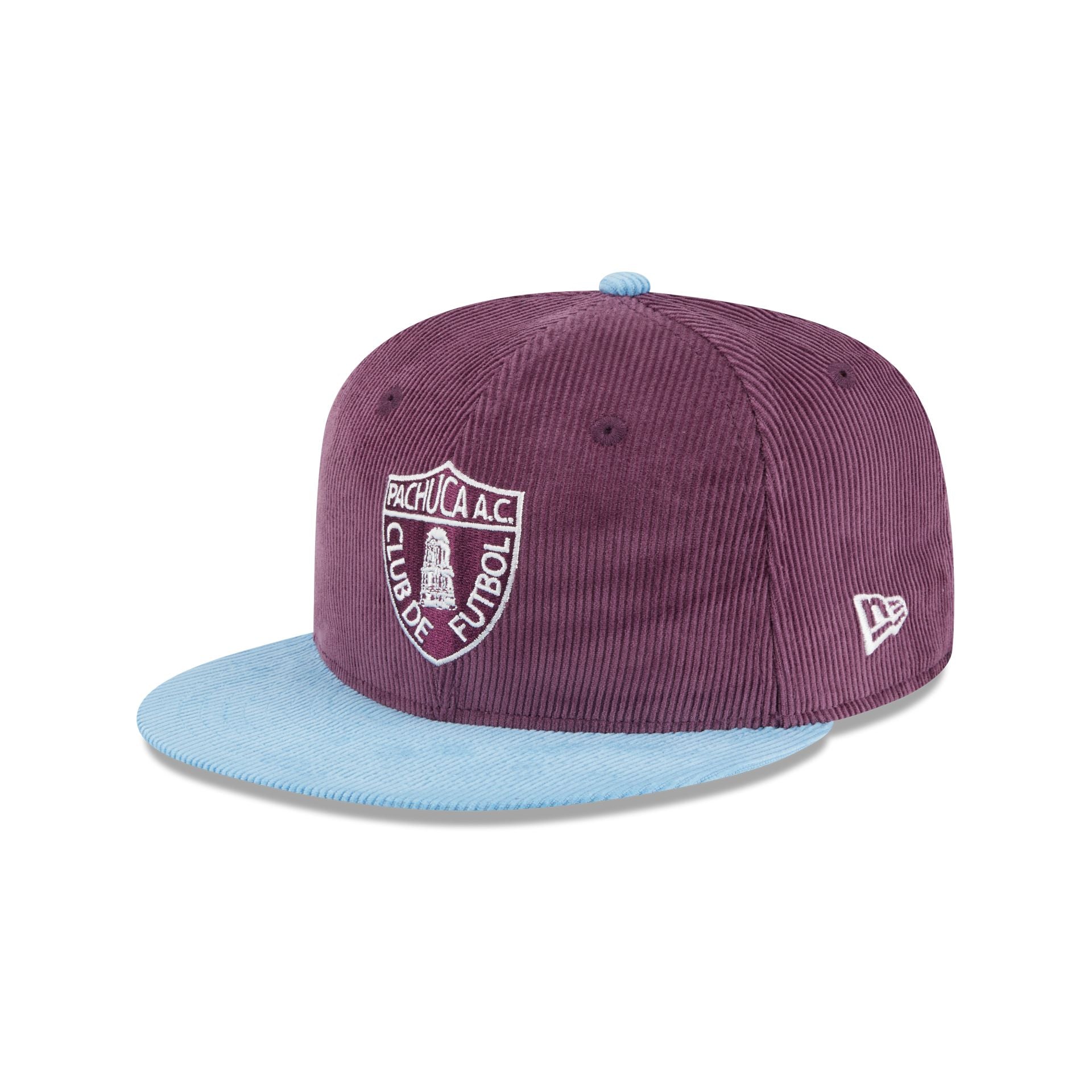 Club Pachuca Plum Corduroy 59FIFTY Fitted Hat - Nextgenmallstore