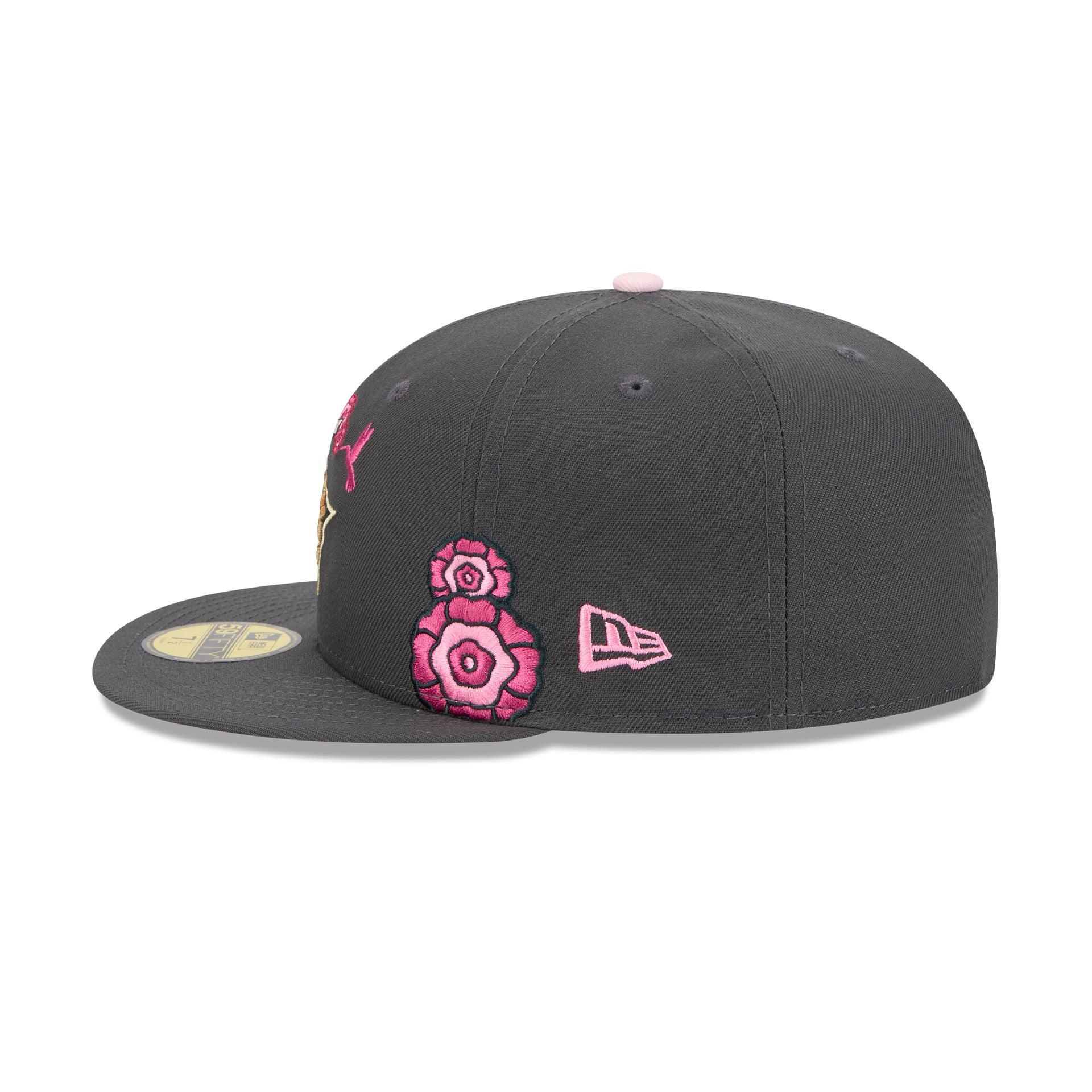 Dallas Stars Day of the Dead Graphite 59FIFTY Fitted Hat