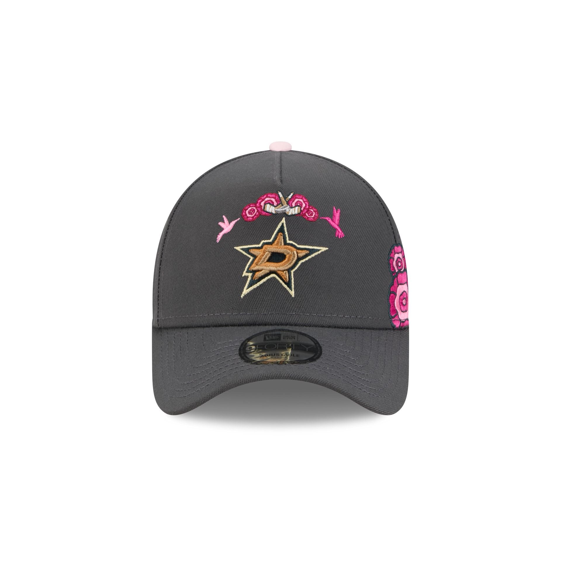 Dallas Stars Day of the Dead Graphite 9FORTY A-Frame Snapback Hat