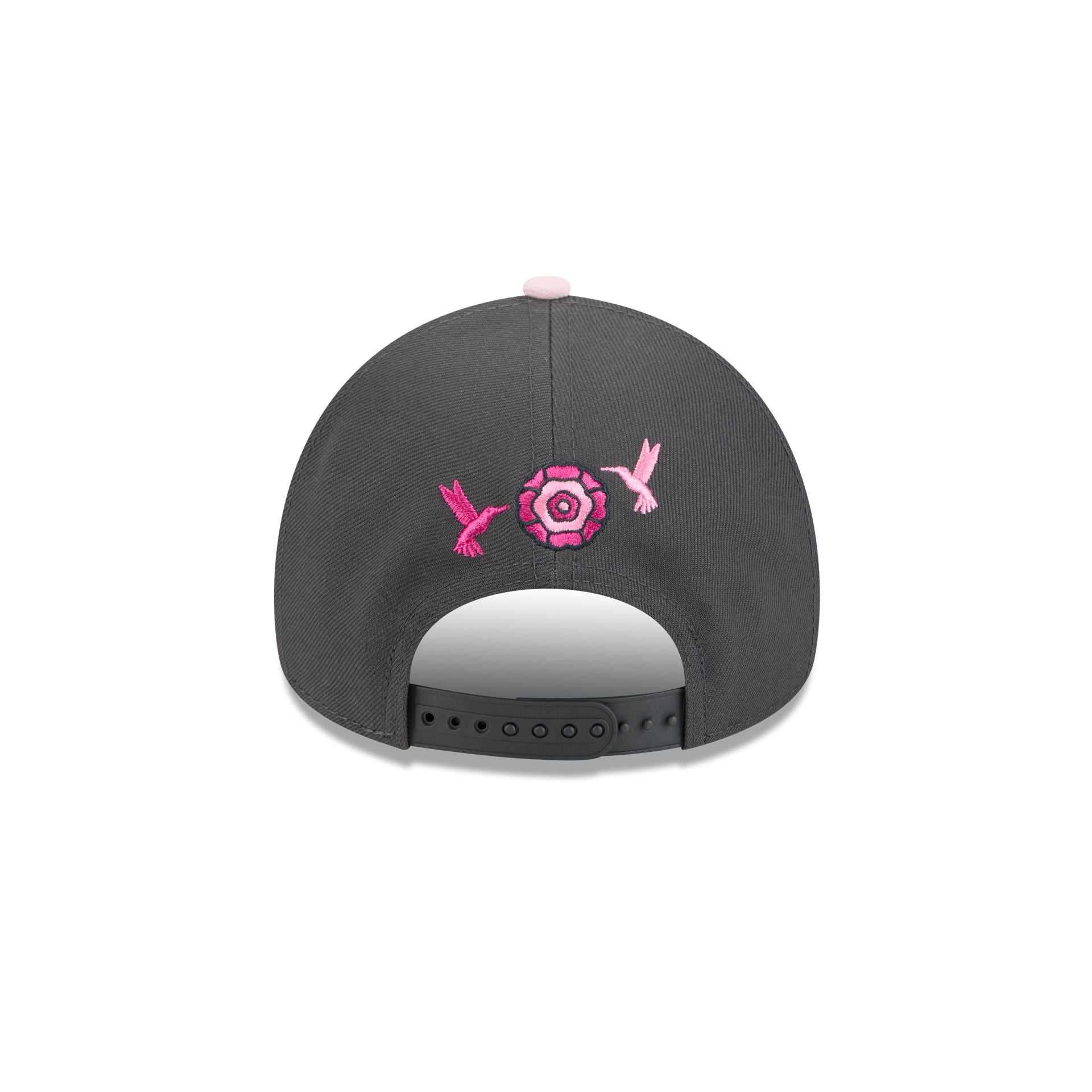 Los Angeles Angels Day of the Dead Graphite 9FORTY A-Frame Snapback Hat