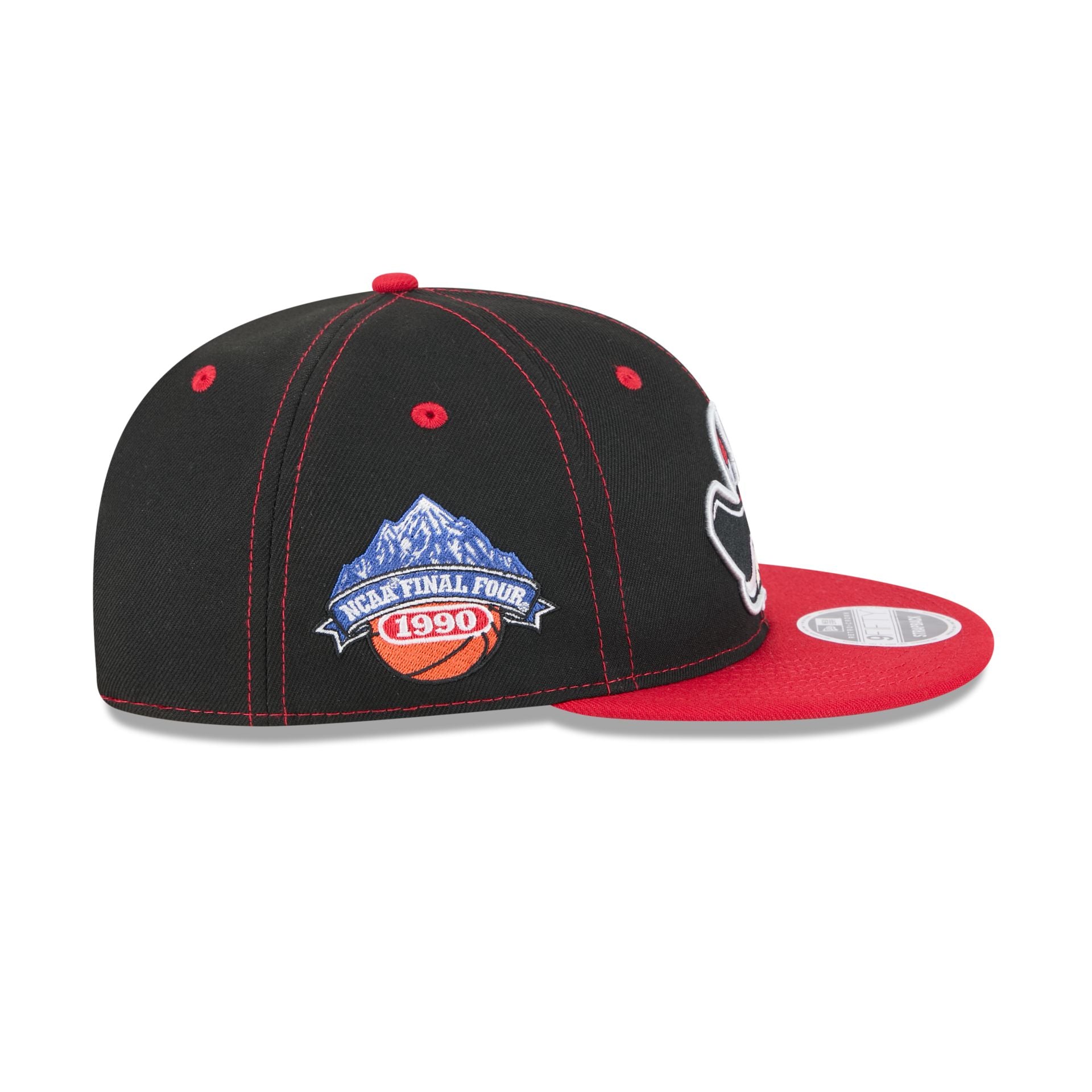 UNLV Runnin' Rebels Tournament Side Patch Retro Crown 9FIFTY Strapback Hat