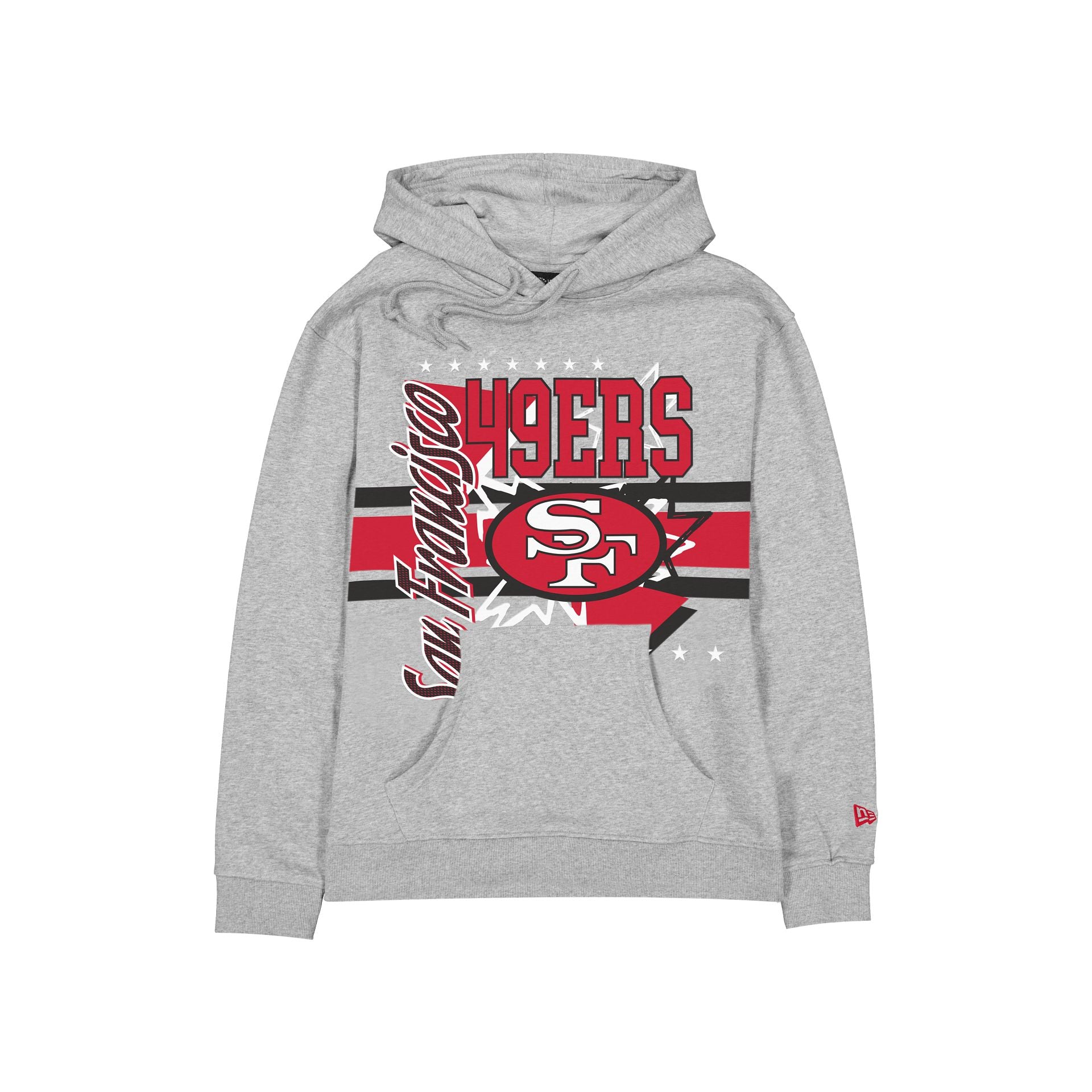 San Francisco 49ers Sport Classics Heather Gray Hoodie - Nextgenmallstore