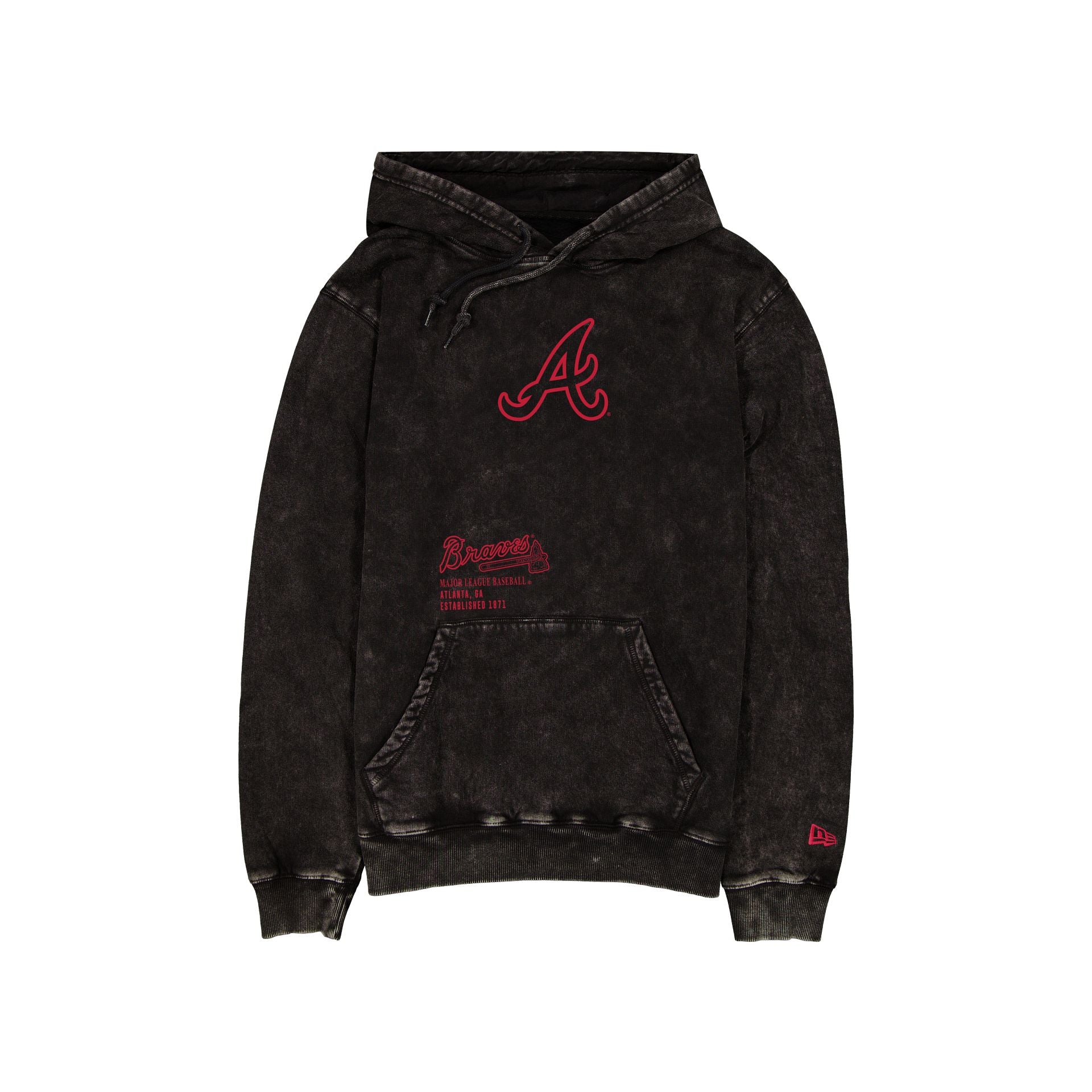 Atlanta Braves Sport Night Black Hoodie