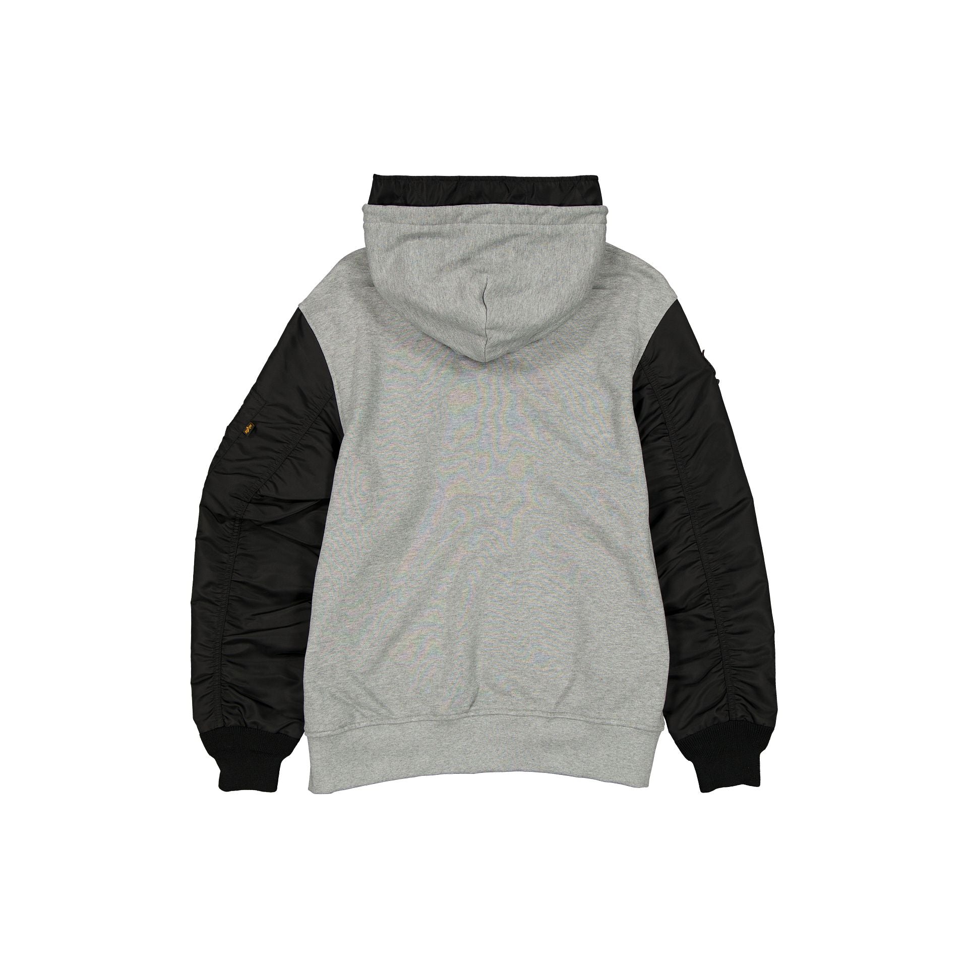 Alpha Industries x Chicago Bulls Gray MA-1 Full Zip Fleece Jacket